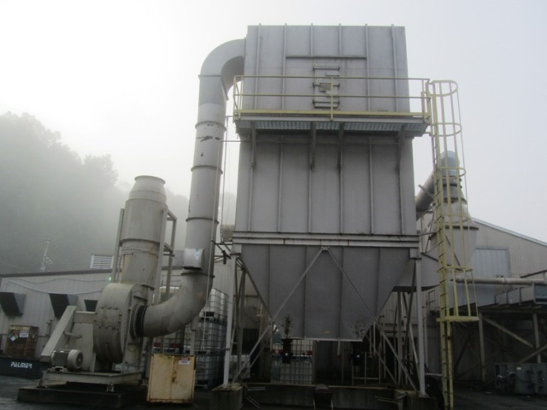 C-3 GET Model CV325-10-5 Top Access Pulse Bag Dust Collector