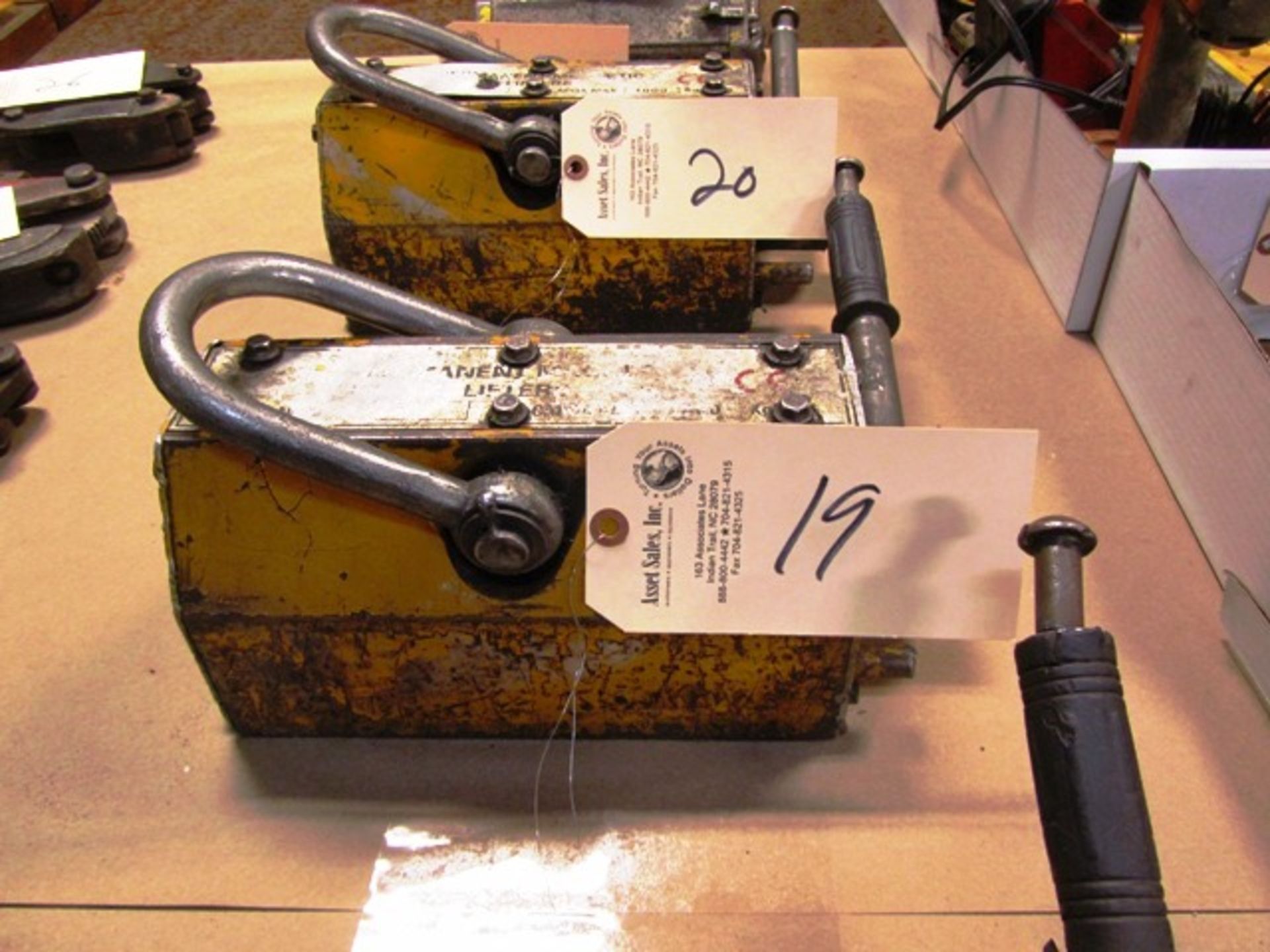 Permanent Magnetic Lifter 1000kg Capacity Lifting Magnet