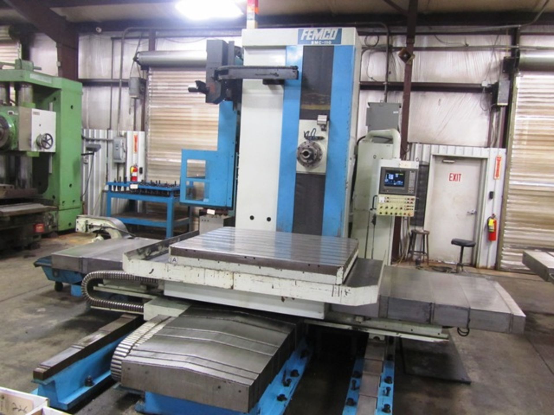 Femco BMC-110 4'' CNC Table Type Horizontal Boring Mill - Image 6 of 8