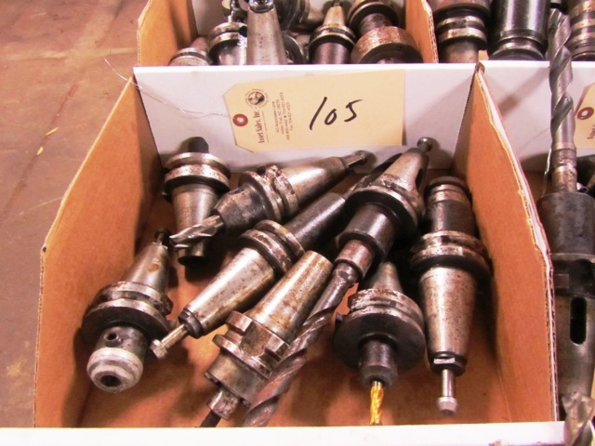 (8) BT40 Taper Tool Holders