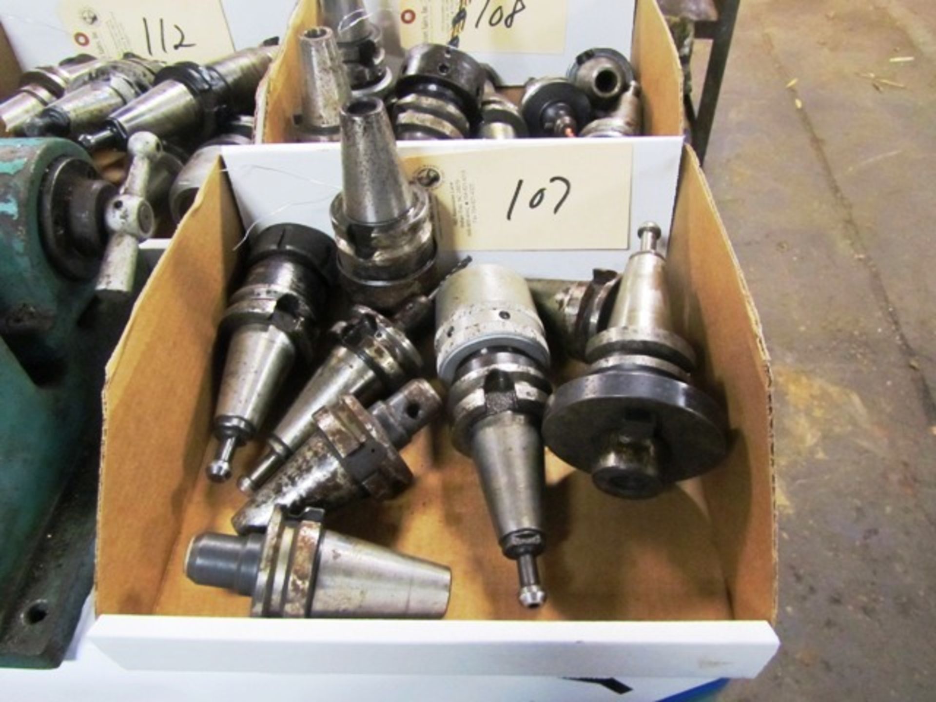 (8) BT40 Taper Tool Holders