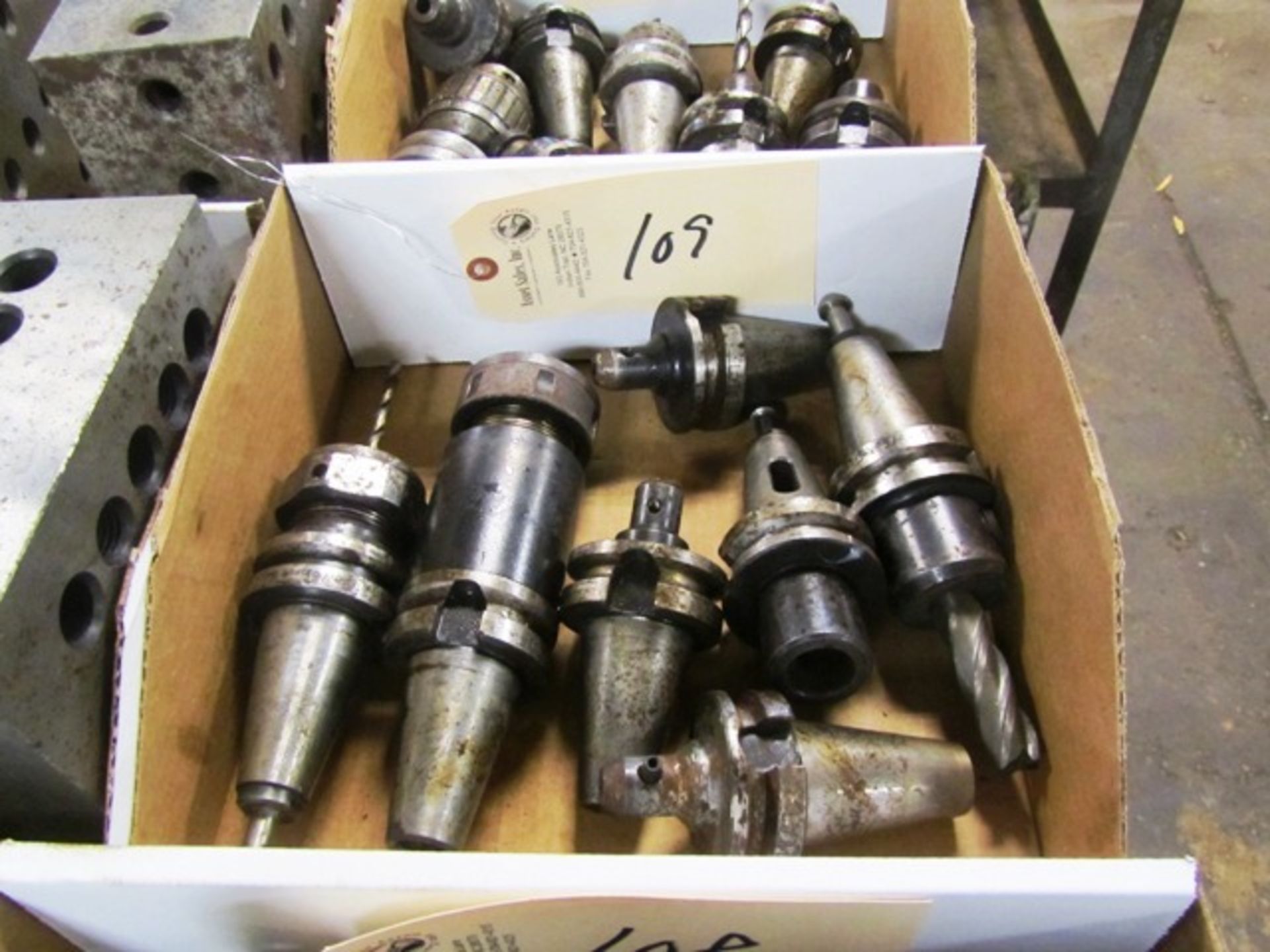 (8) BT40 Taper Tool Holders