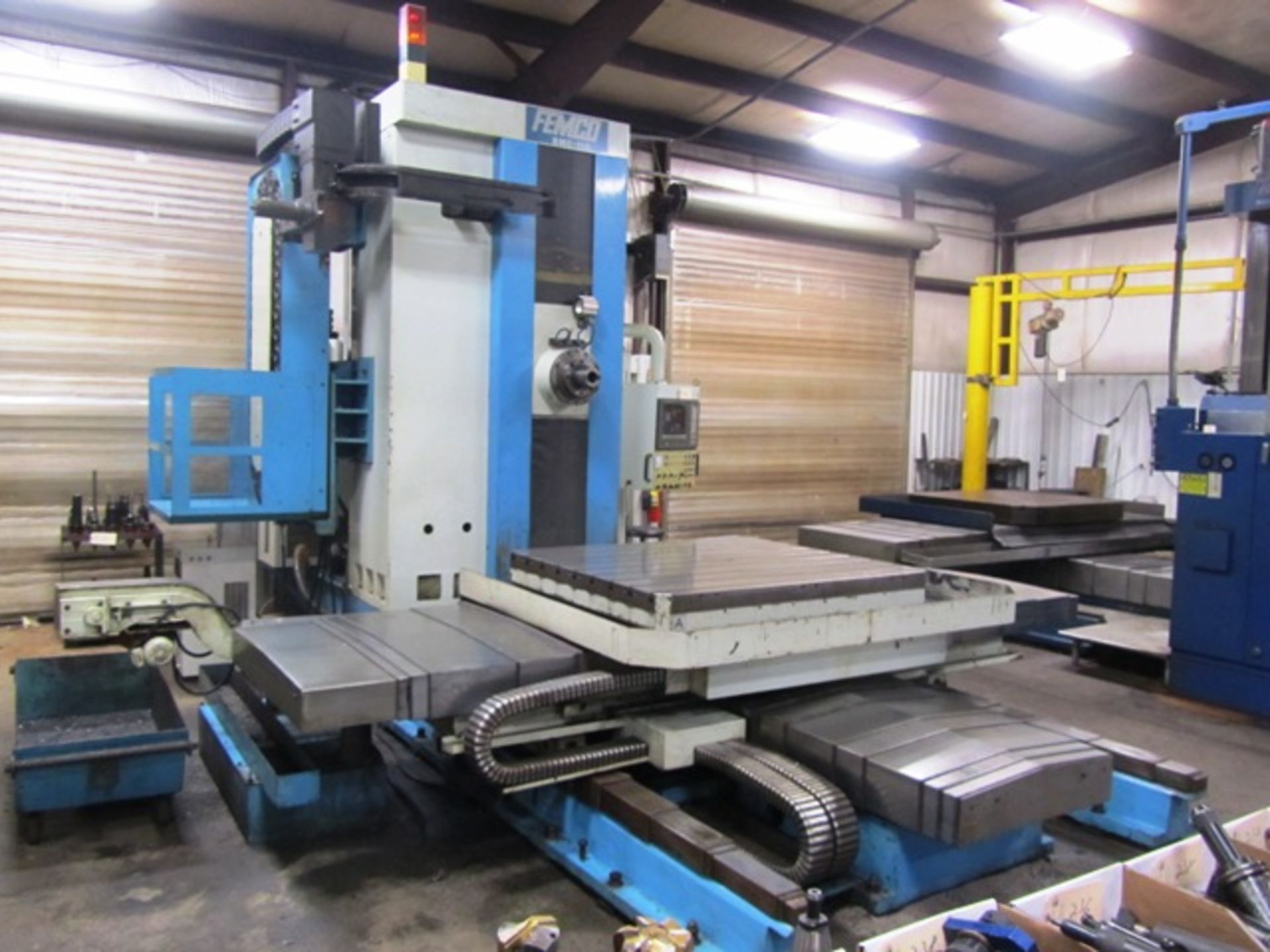 Femco BMC-110 4'' CNC Table Type Horizontal Boring Mill - Image 5 of 8