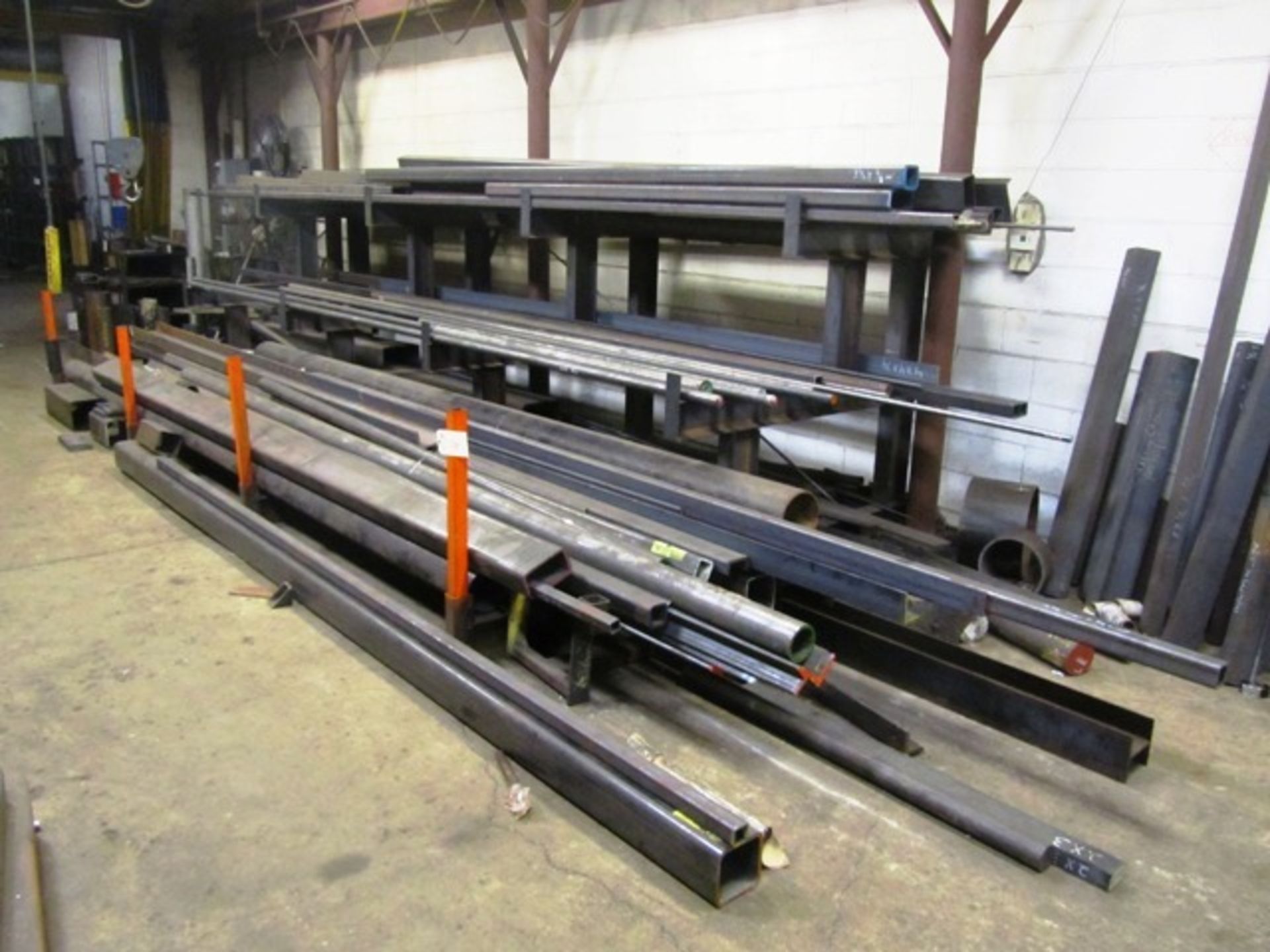 Large Amount of Flat, Square, Rounds & Tube Steel