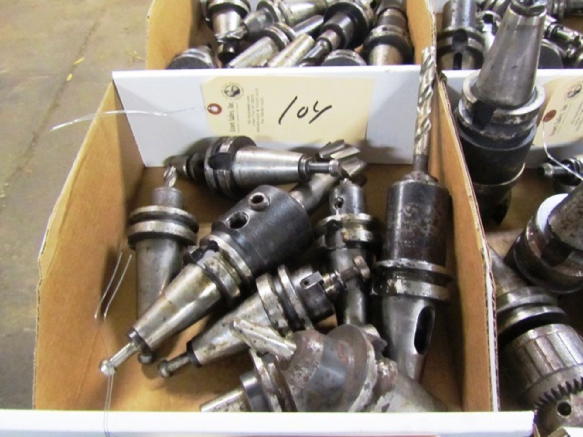 (8) BT40 Taper Tool Holders