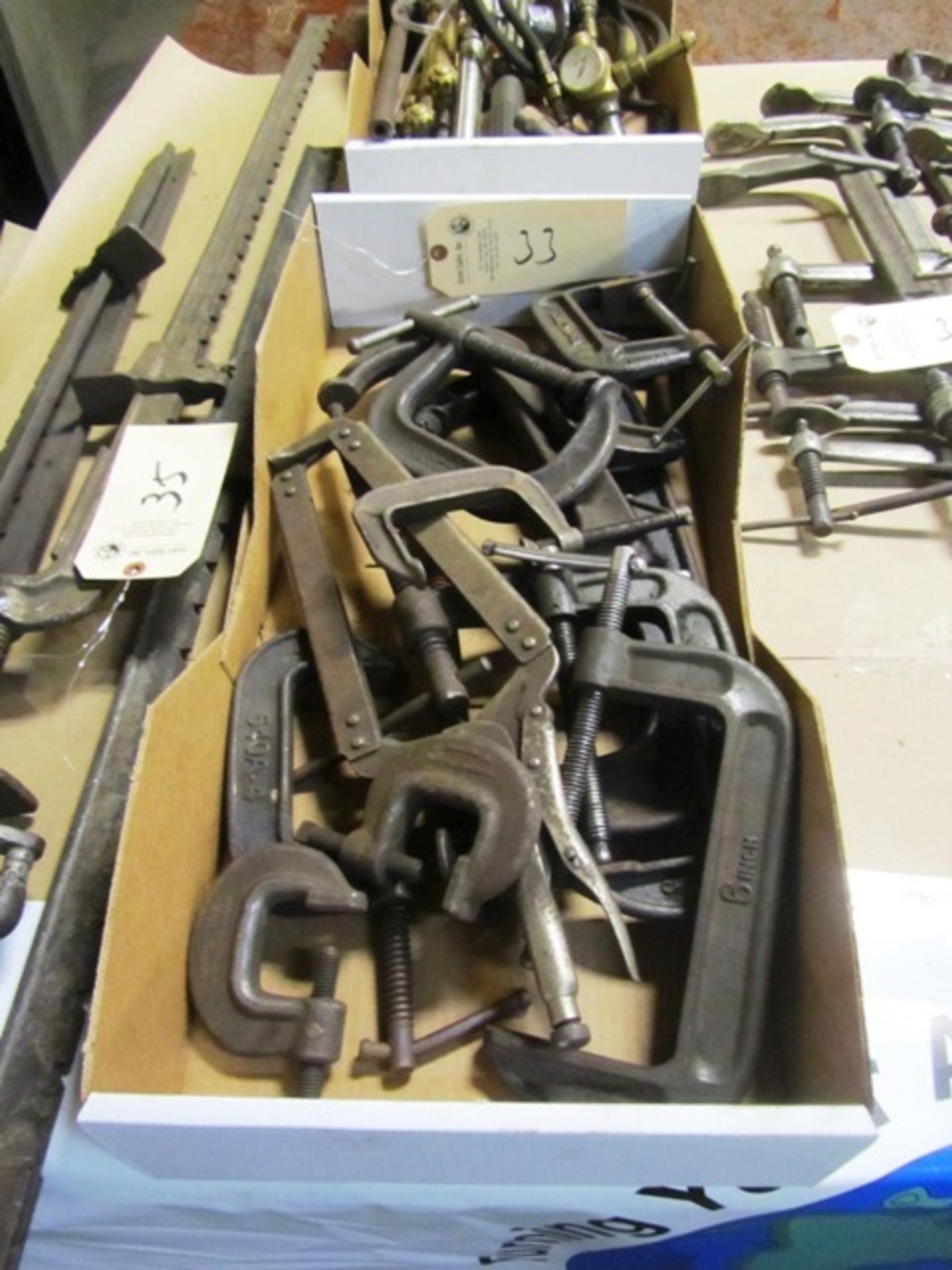 Assorted Weld & C Clamps