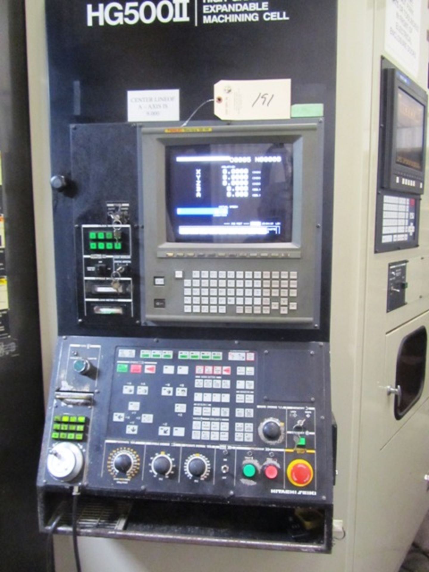 Hitachi Seiki HG500 5-Axis CNC Horizontal Machining Center - Image 2 of 6