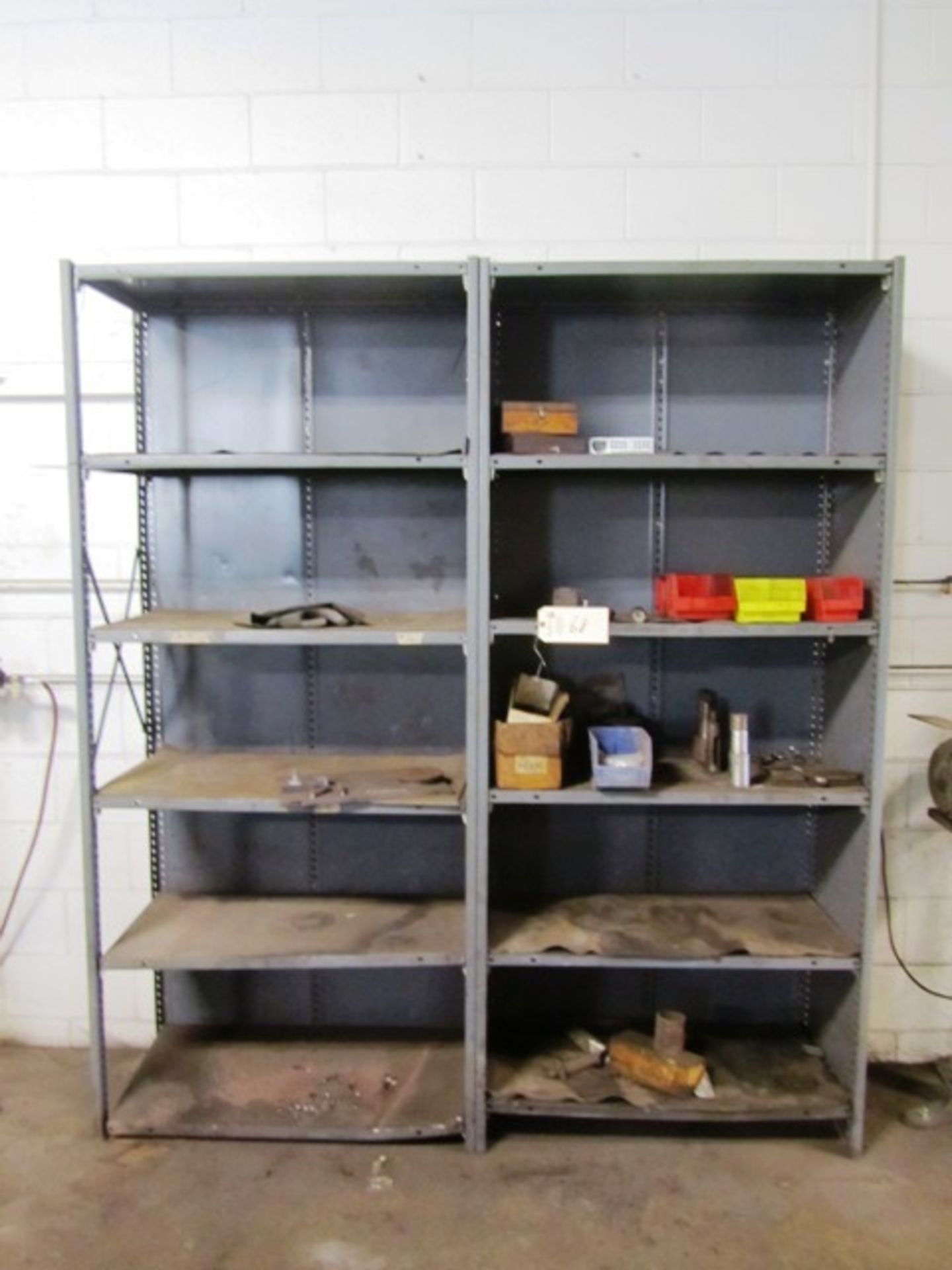 2 Sections of Steel Shelving