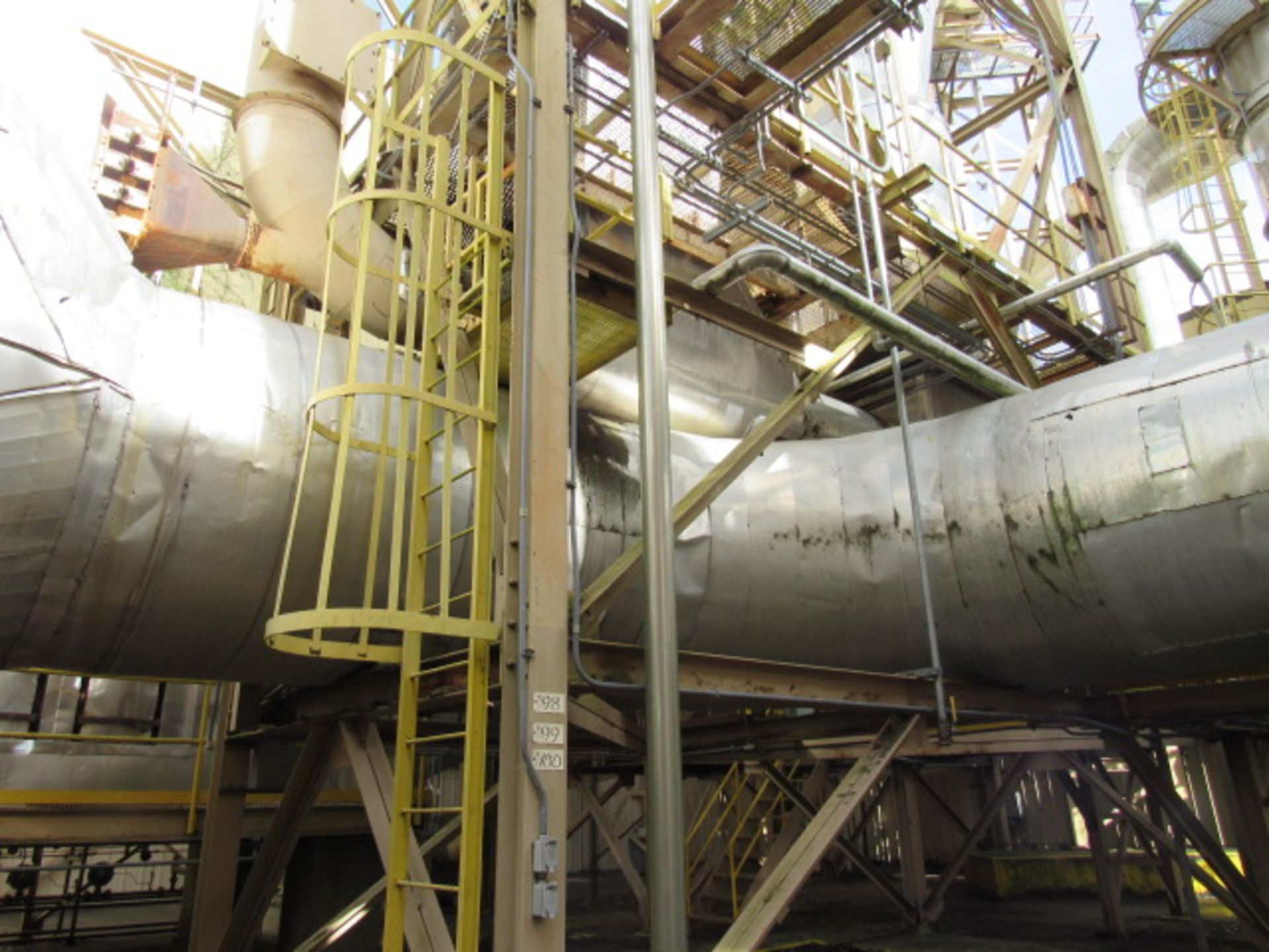 *PKG-LOTS 44,45* 5,000+/-ft of Stainless Steel Ducting & Steel Platforms & Runs - Image 3 of 13