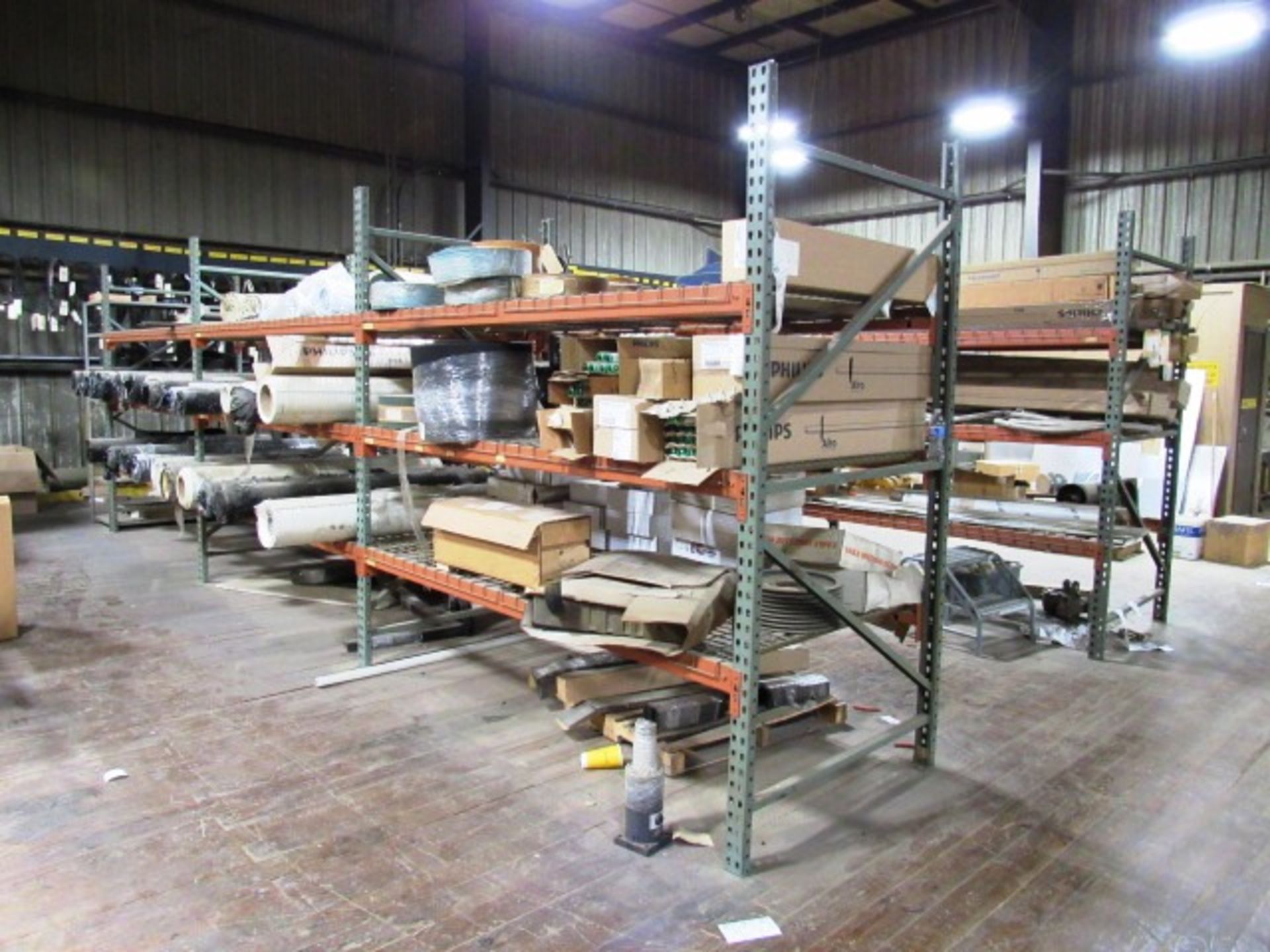 6 Sections of Pallet Racks (no contents)