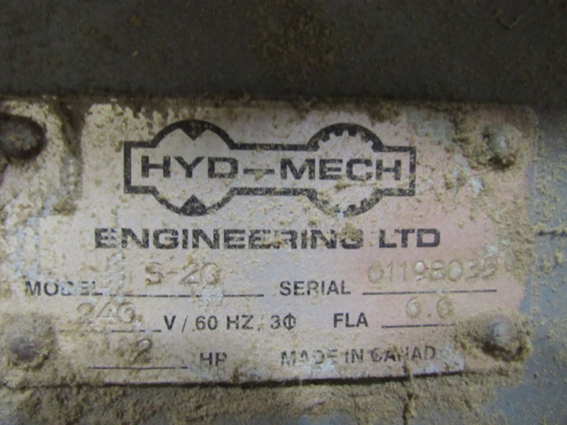 Hyd-Mech Model S-20 Series II Horizontal Bandsaw - Image 6 of 6