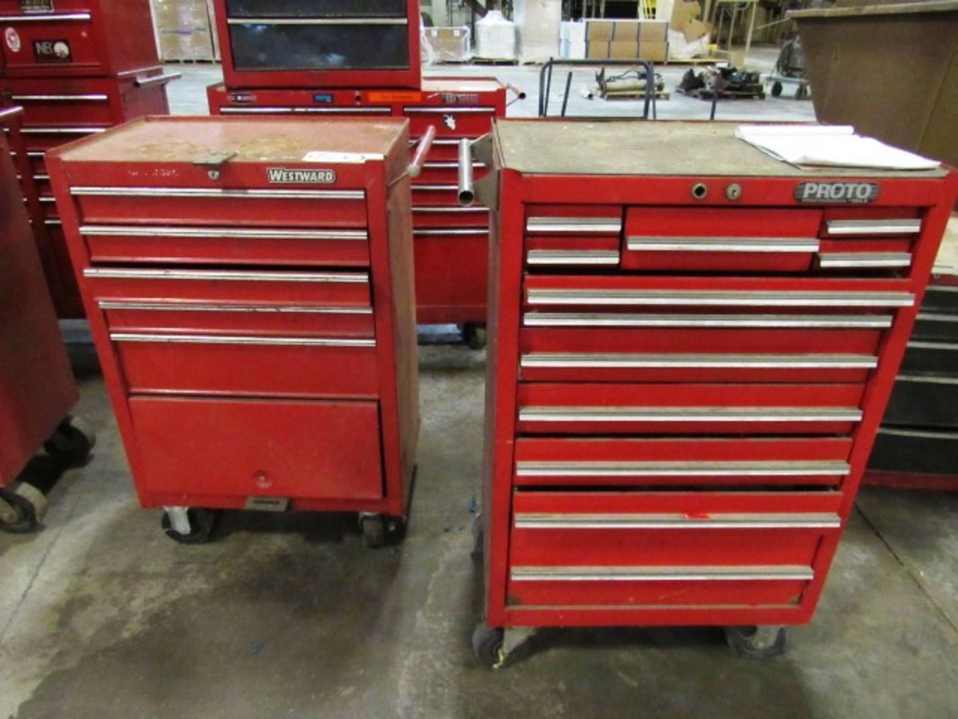 (2) Portable Tool Cabinets