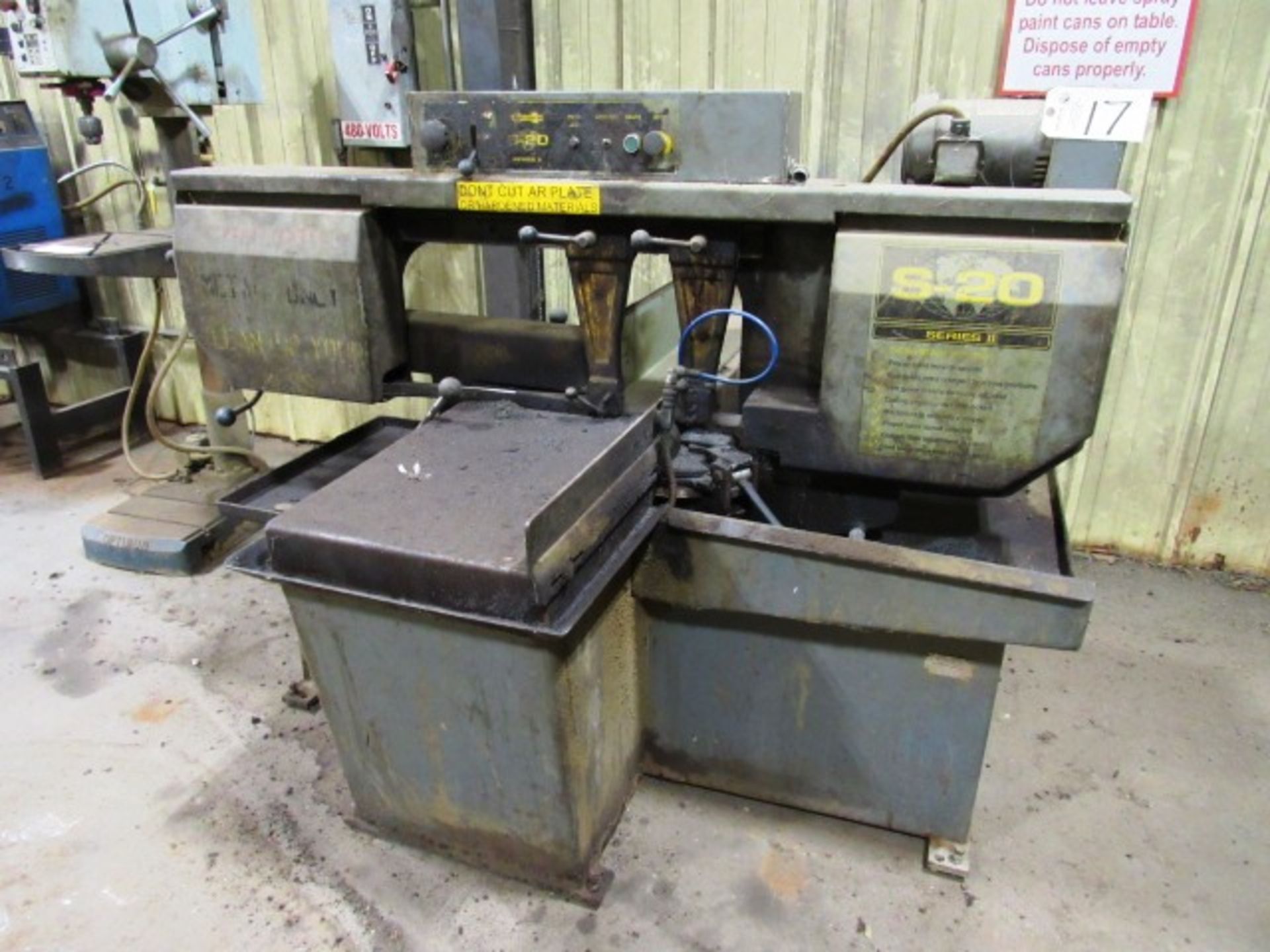 Hyd-Mech Model S-20 Series II Horizontal Bandsaw