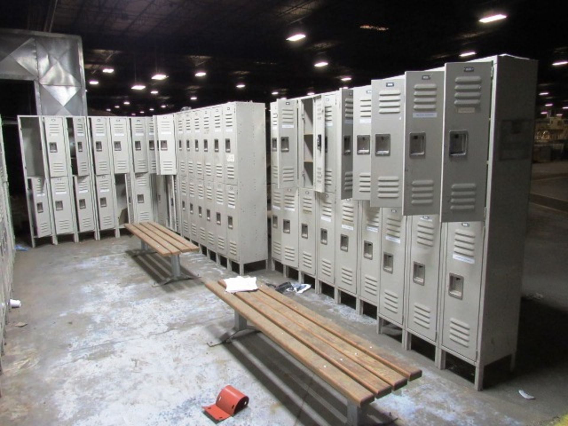 Lockers (adjacent wall)