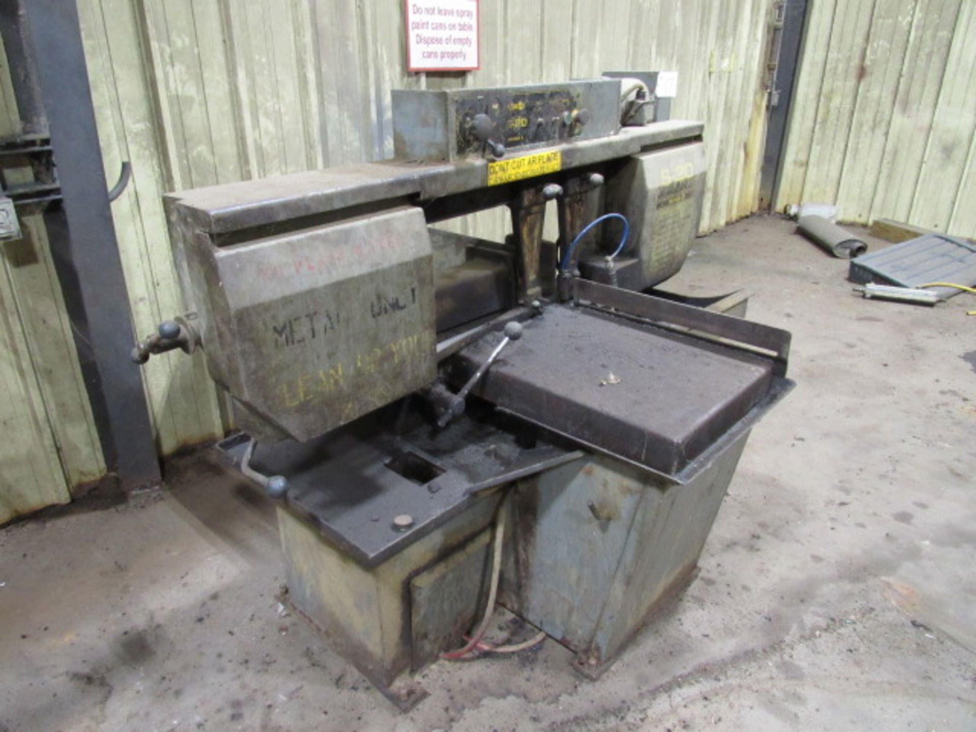 Hyd-Mech Model S-20 Series II Horizontal Bandsaw - Image 3 of 6