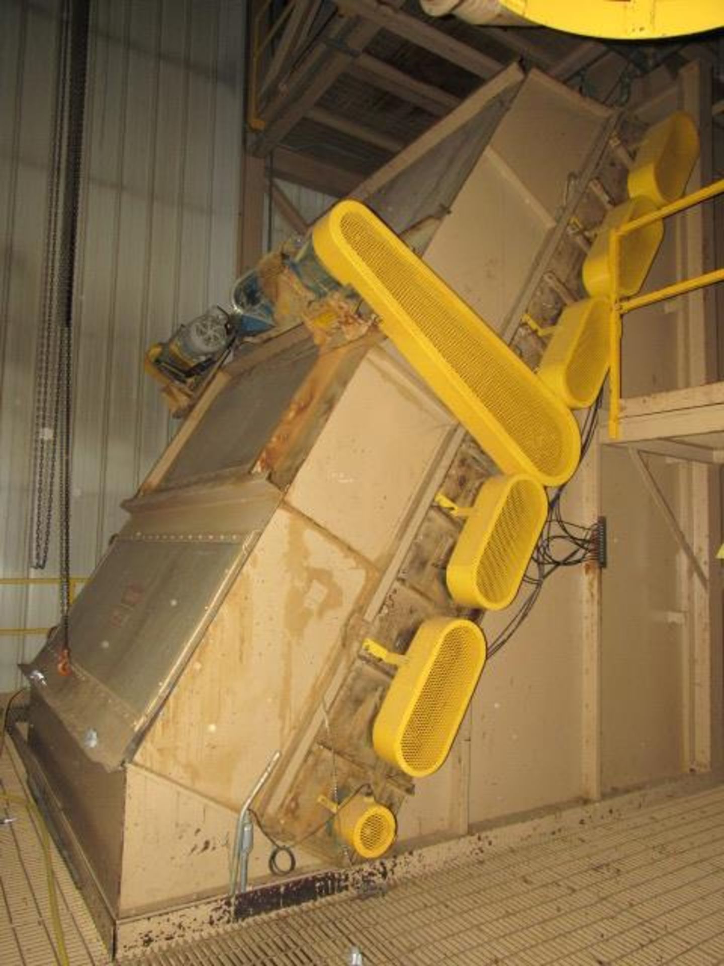 *PKG-LOTS 50J,50K* Infeed Conveyor Line with Heavy Duty Magnets & Motors