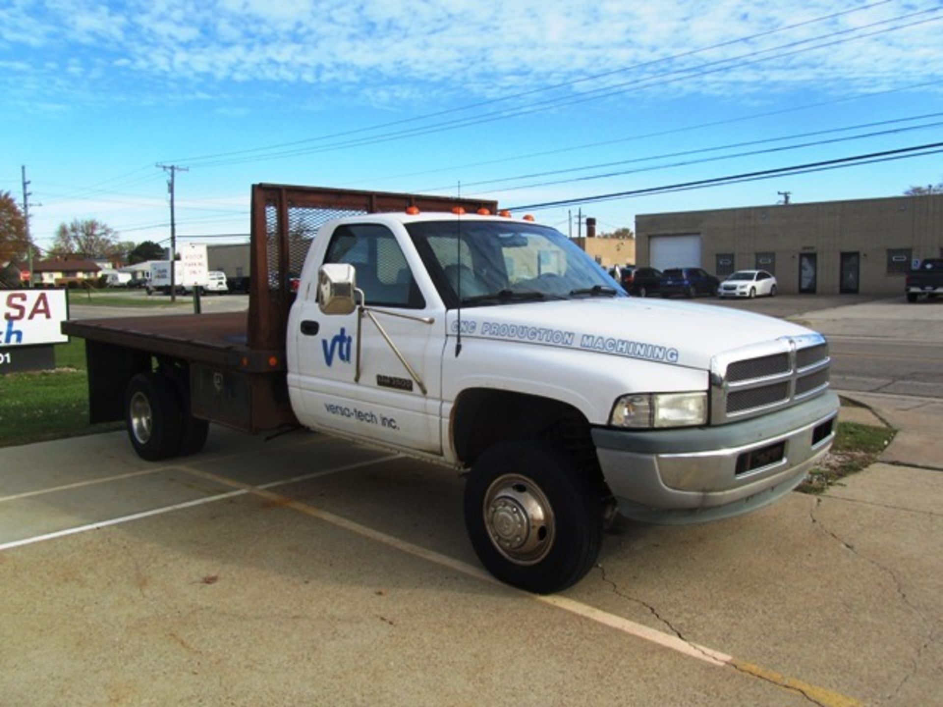 Dodge Ram 3500 Diesel Flatbed Truck