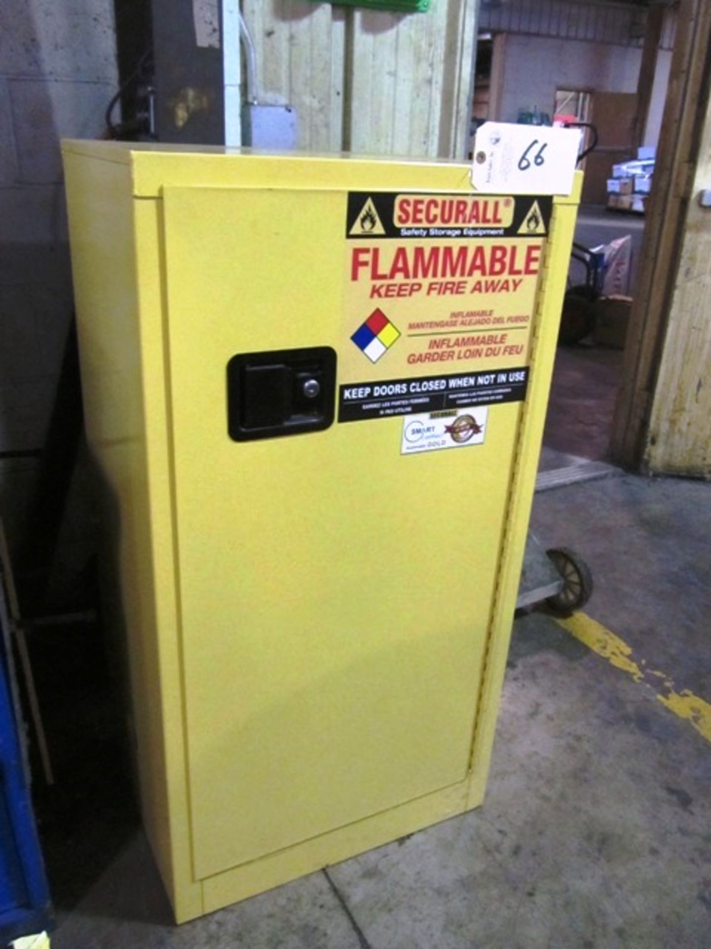 Single Door Flammable Cabinet