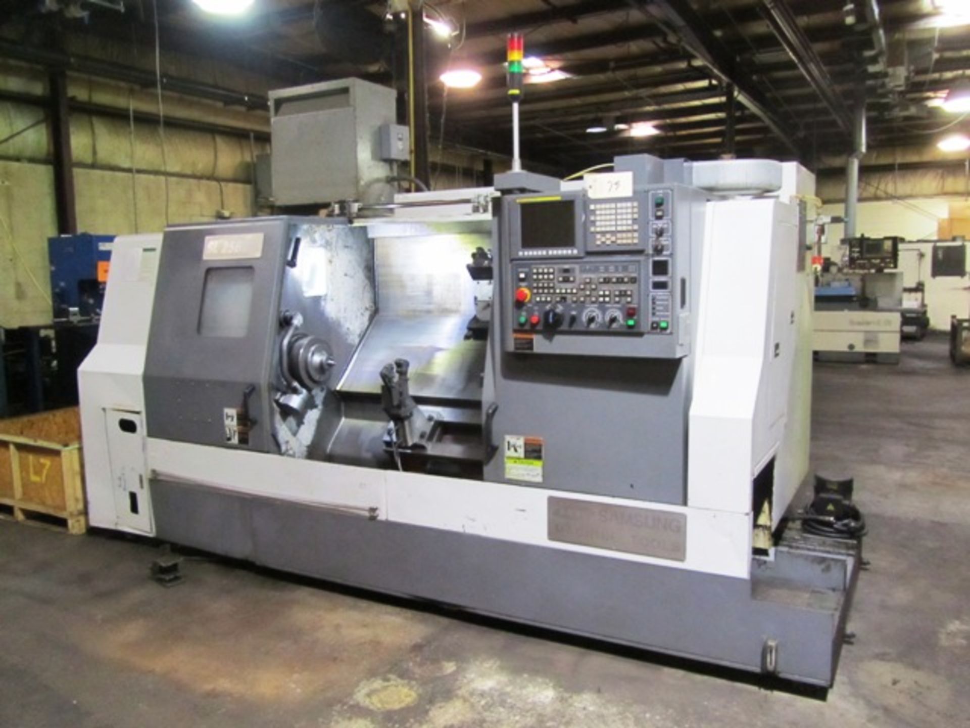 Samsung Model SL-25BMC/1000 CNC Turning Center - Image 4 of 7