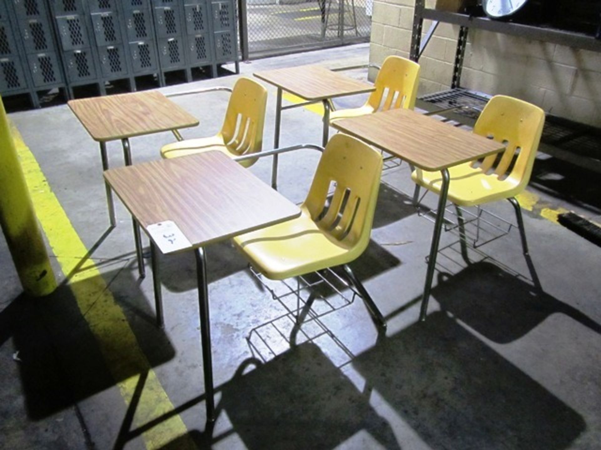 (4) School Type Desks