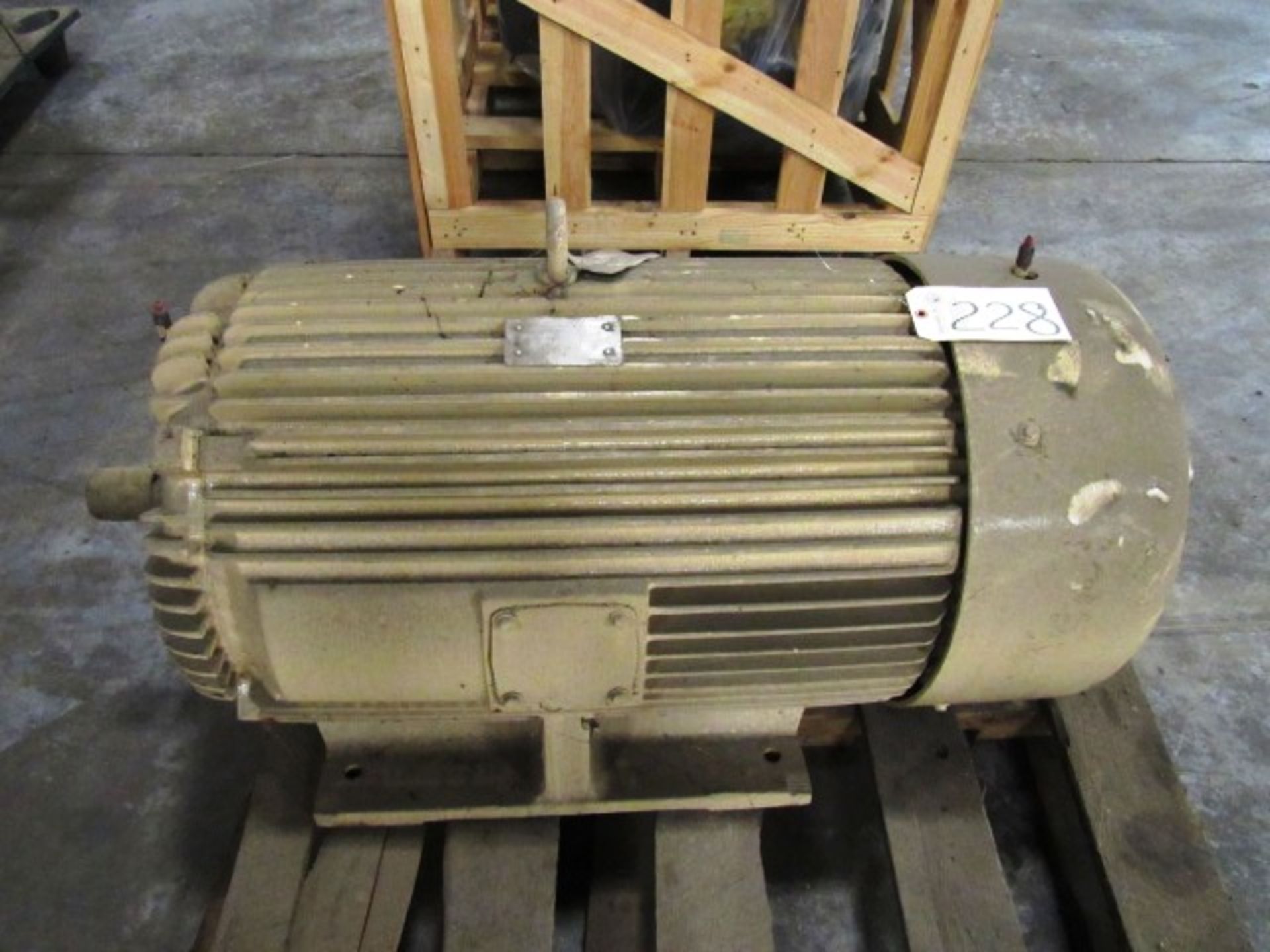 Toshiba B2004FLA3PMHPR 200HP Motor, sn:AC23984-08