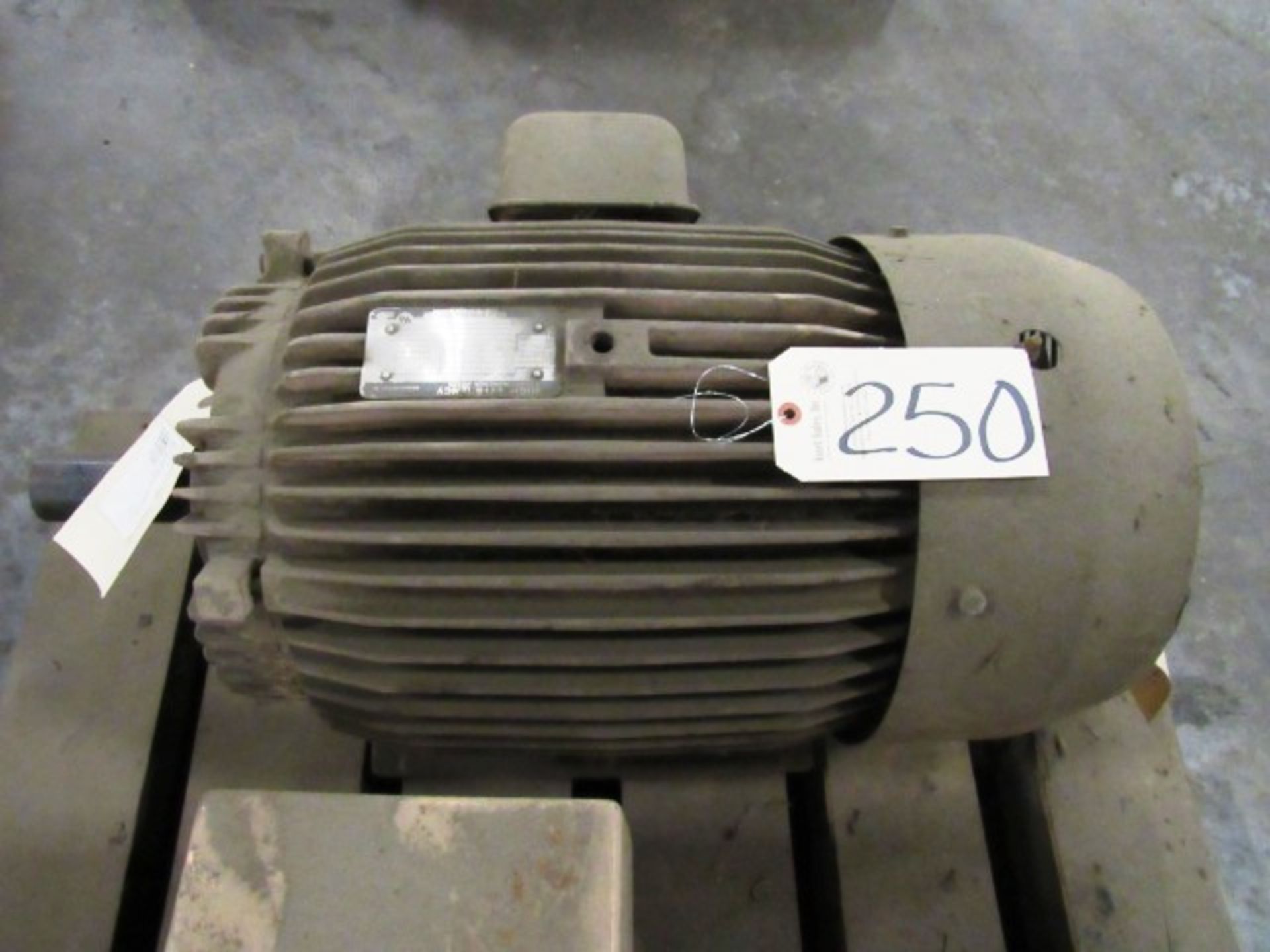 Toshiba S26810-3H6030 40/20HP Motor, sn:94203486