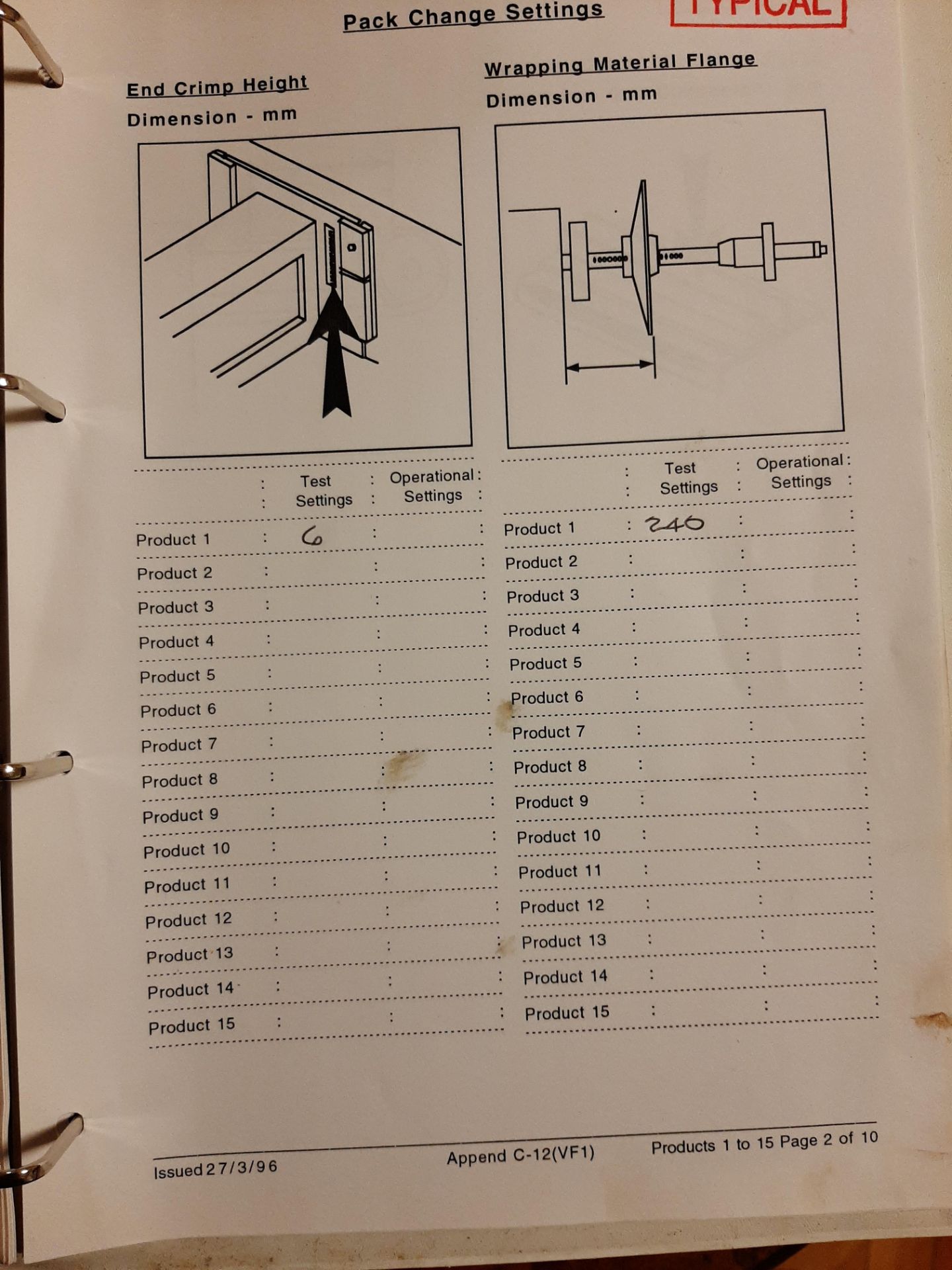 Versaflow Mark 1 Flow Wrapping Machine. - Image 11 of 11