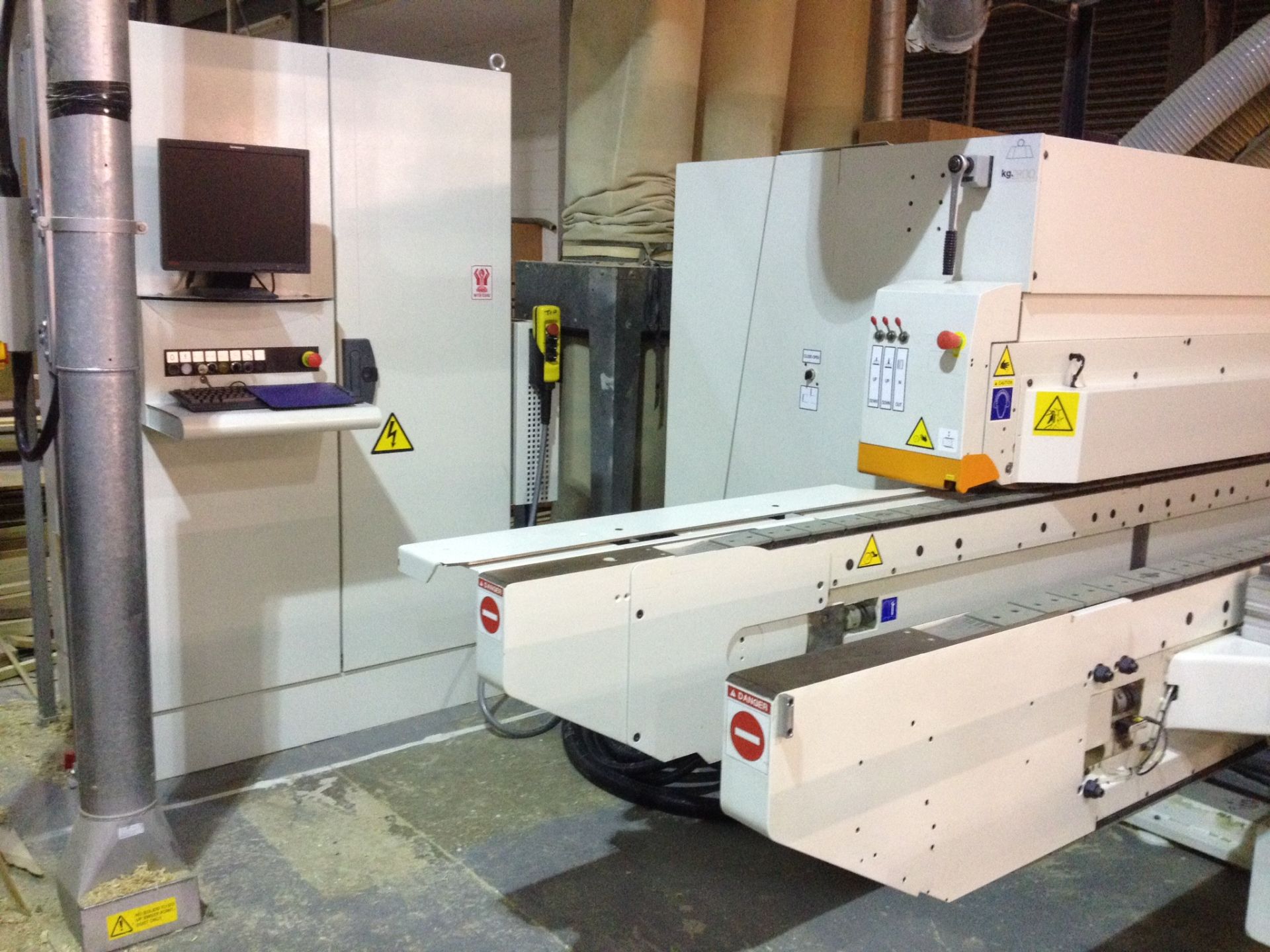 SCM Concept Mono Single End CNC Tenoner.