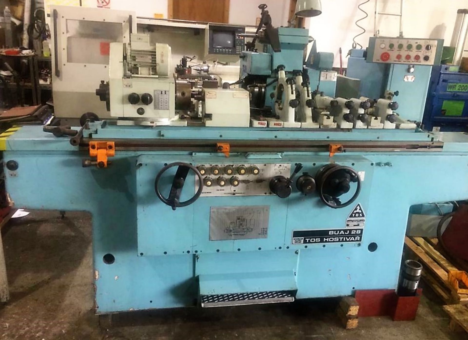 Tos Hostivar Cylindrical Grinder Internal/External, Model BUAJ 28 (1990)