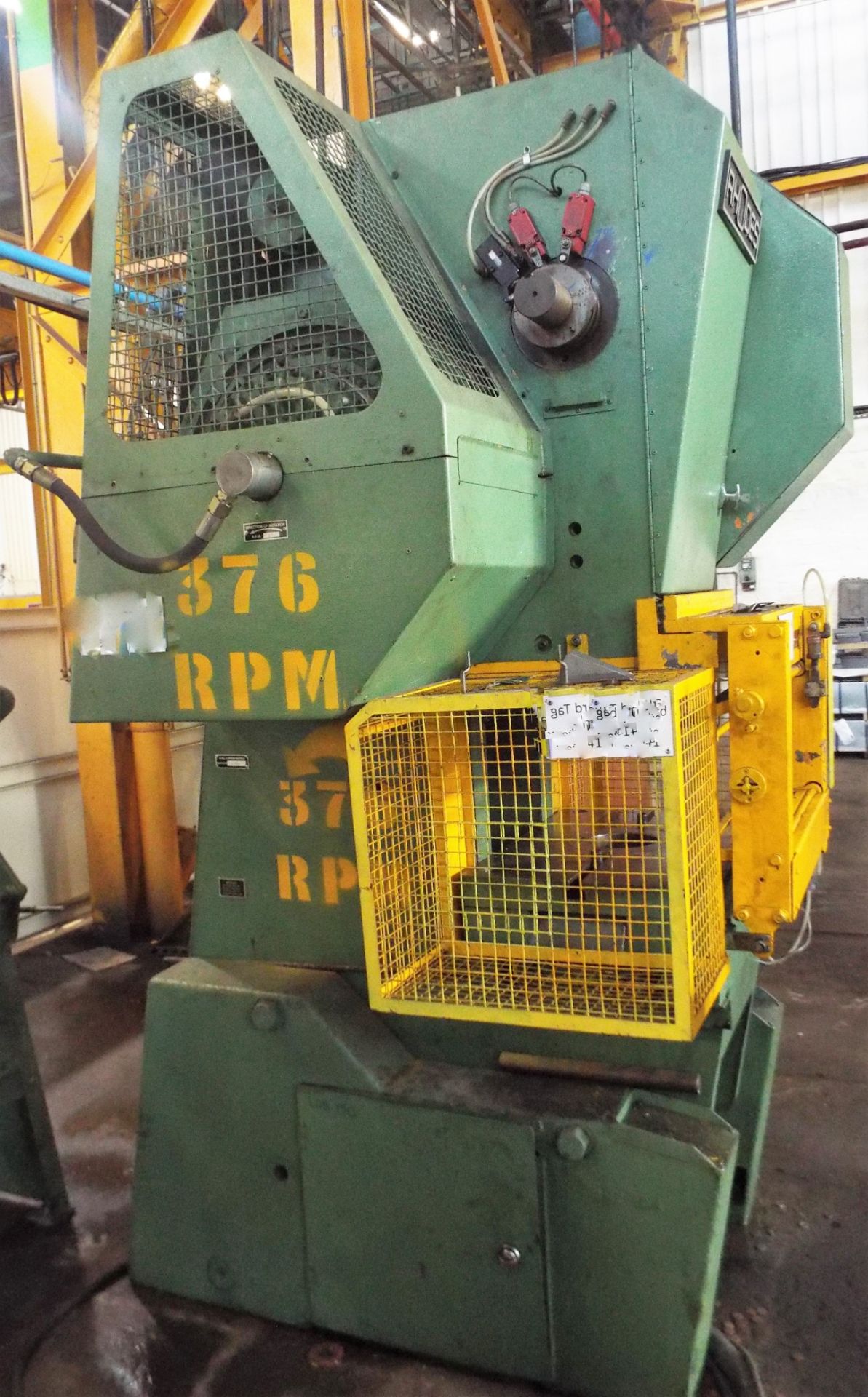 Rhodes 40t Mechanical Press - Image 2 of 15