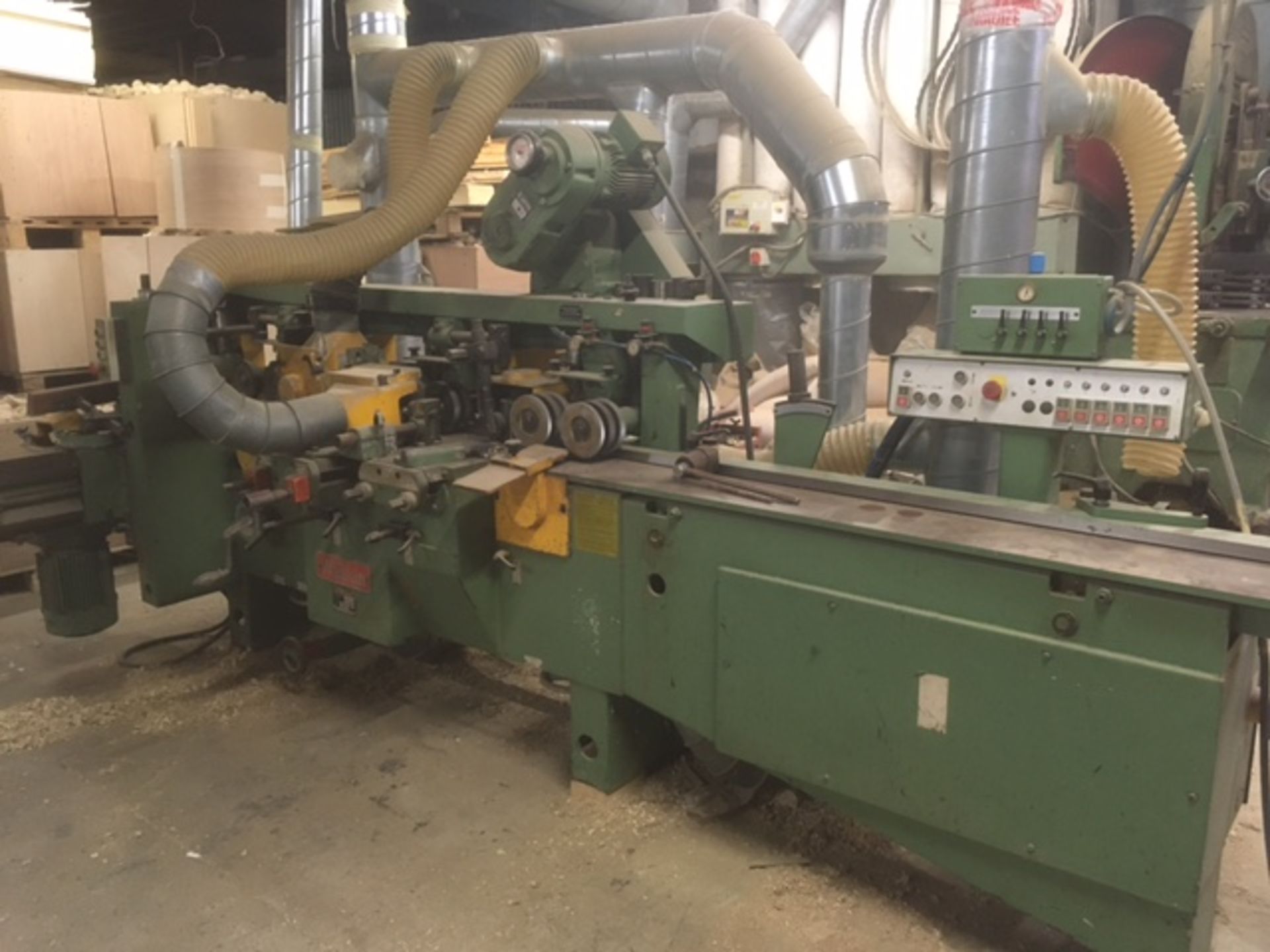 Wadkin 6 Head Moulder.