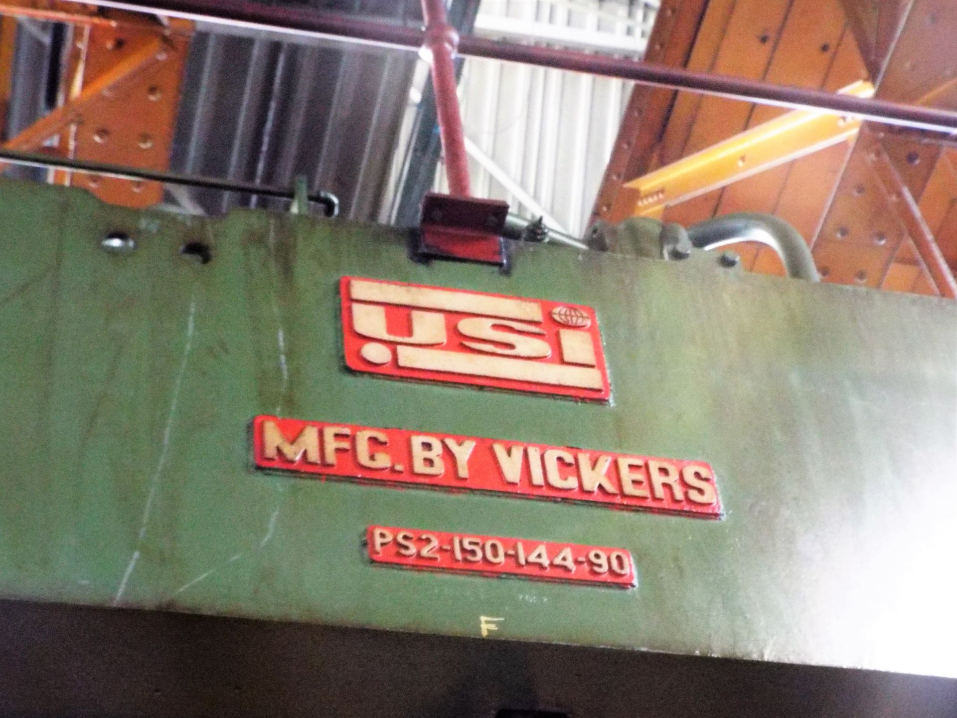 Usi Vickers International 75 US Ton Spotting Press - Bild 10 aus 16