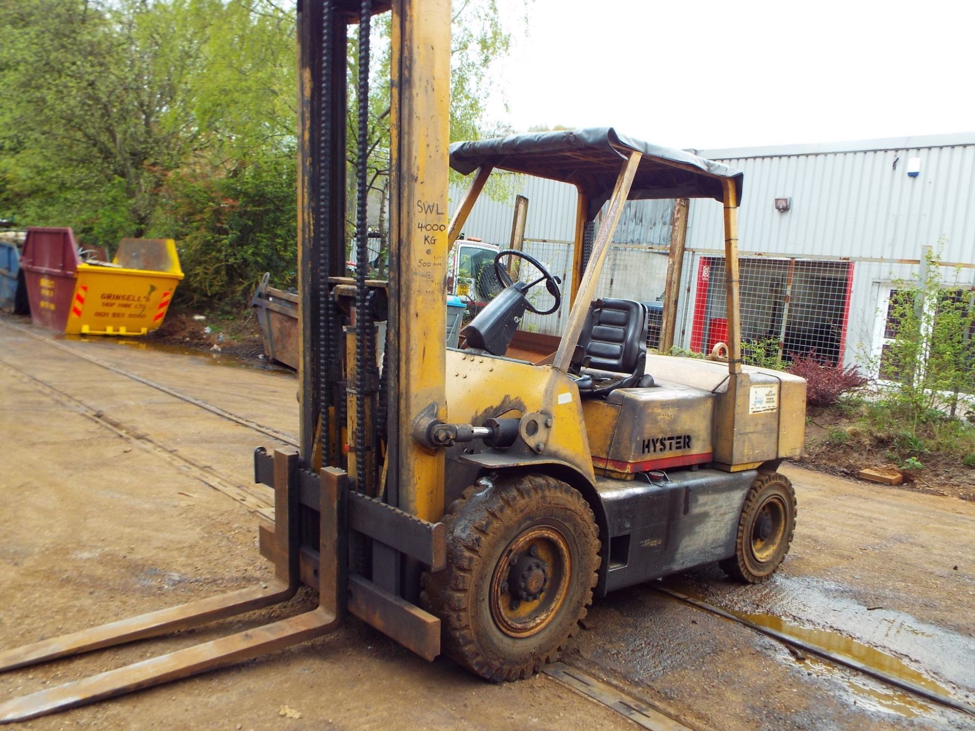 Hyster H80E Diesel Fork Lift Truck. - Image 2 of 14