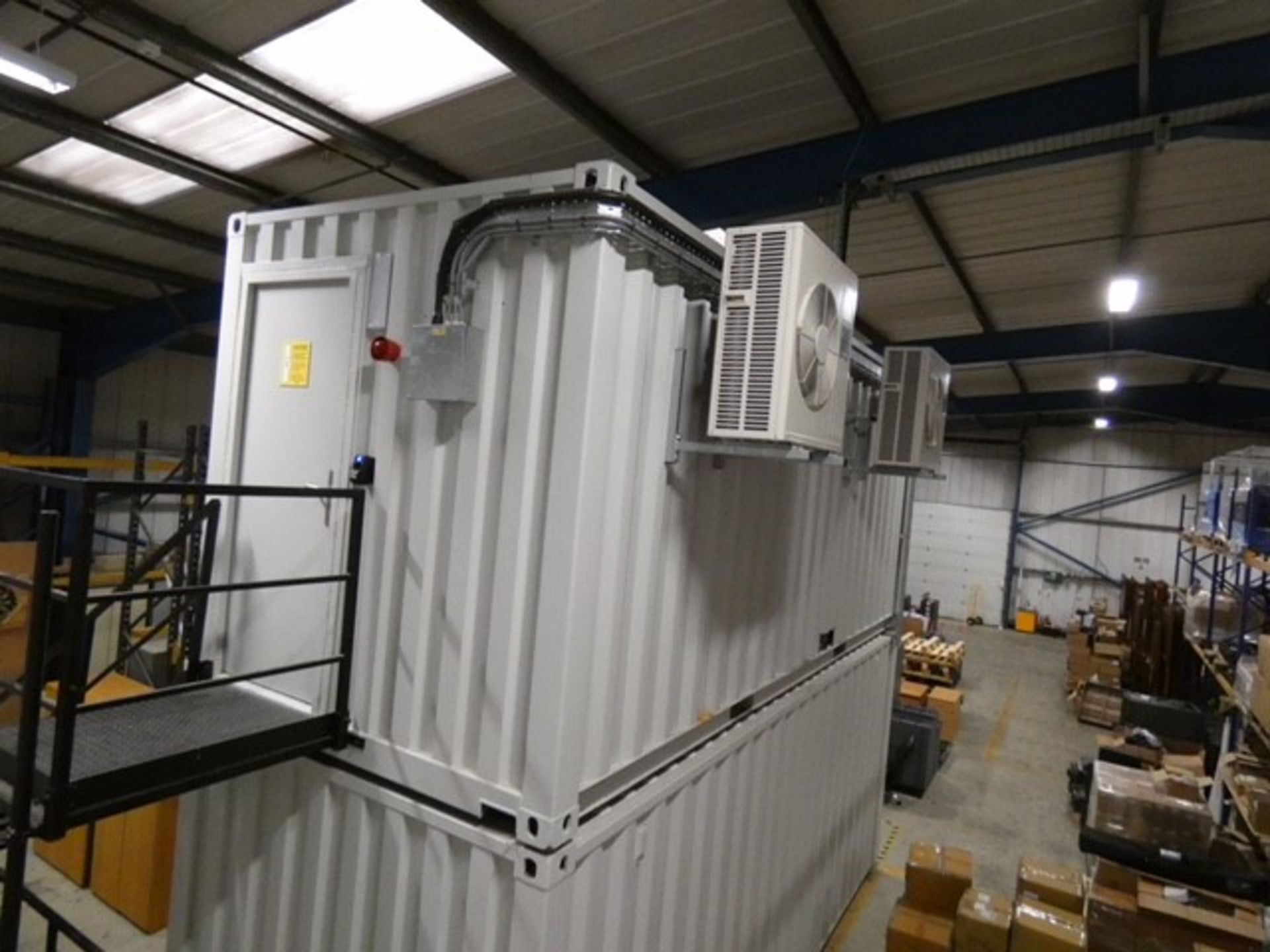 Shipping Container (20 x 8) Fitted Out For Use As A Data Centre