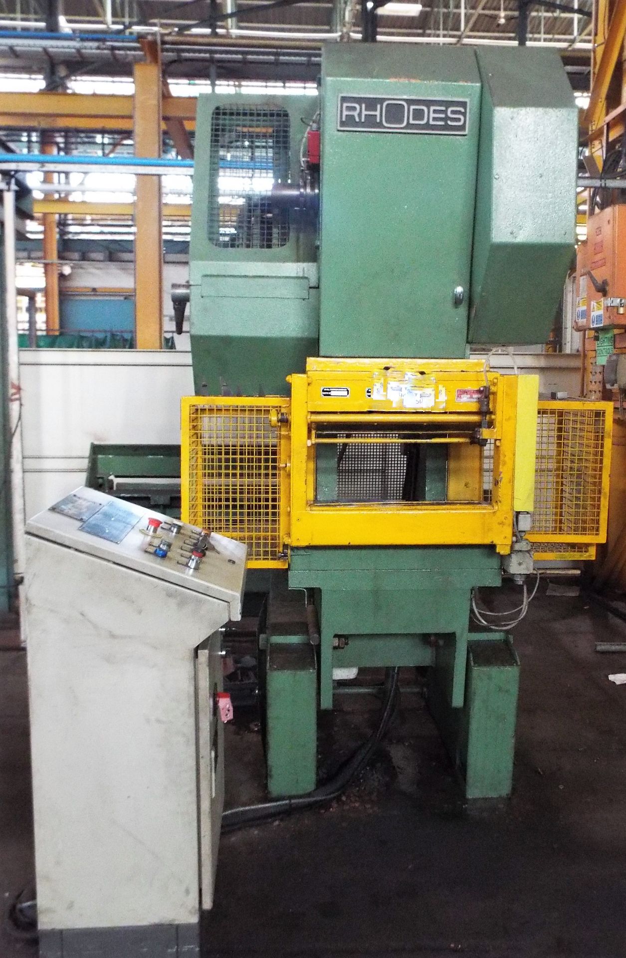 Rhodes 40t Mechanical Press.