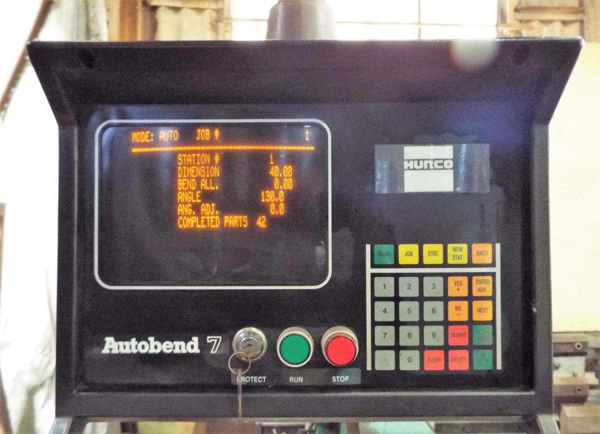 Promecam 65t Hydraulic Upstroking Press Brake cw Hurco Autobend 7 CNC Control. - Image 3 of 17