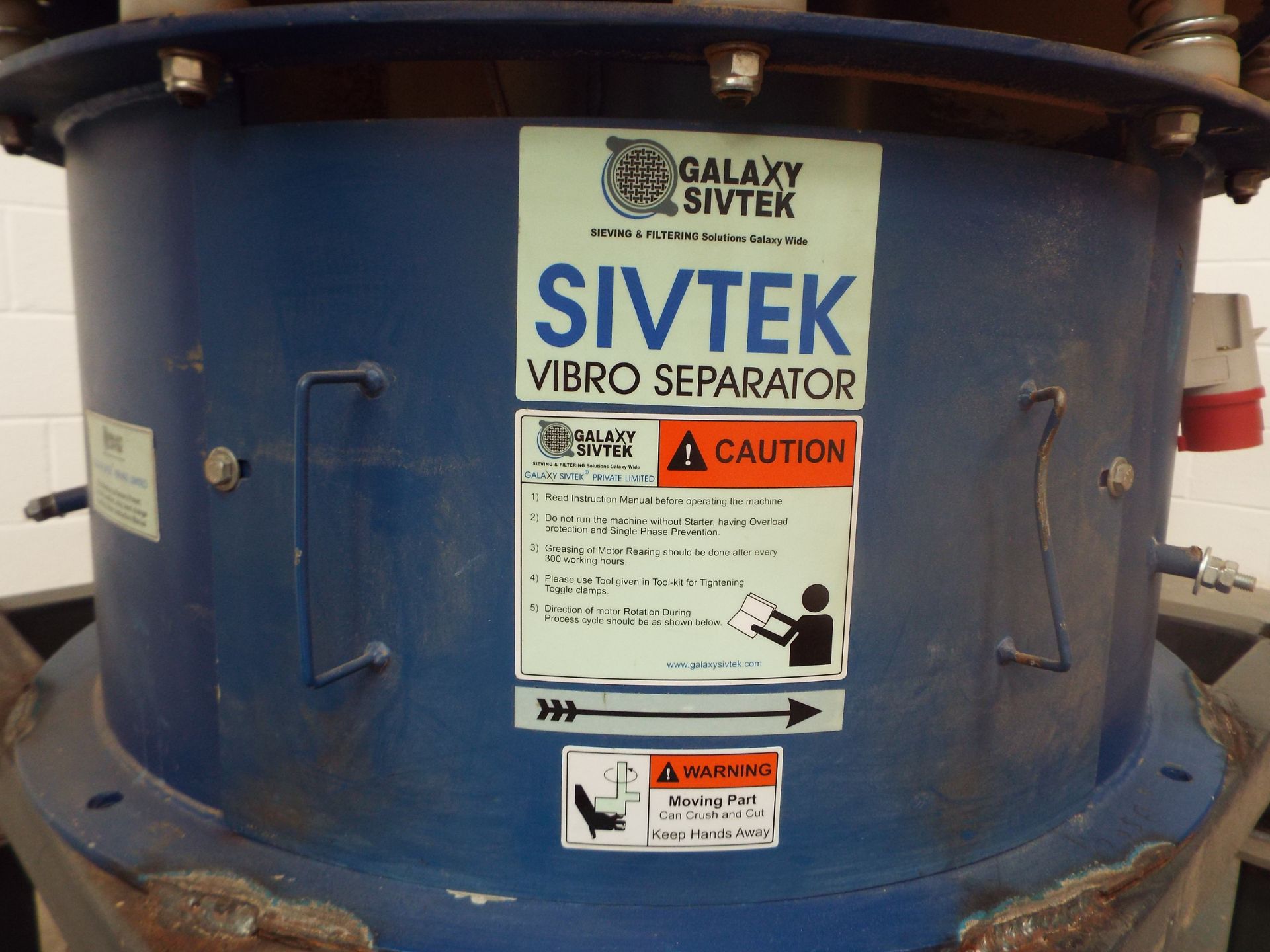 Galaxy Sivtek GS-48 Vibro separator. - Image 5 of 6