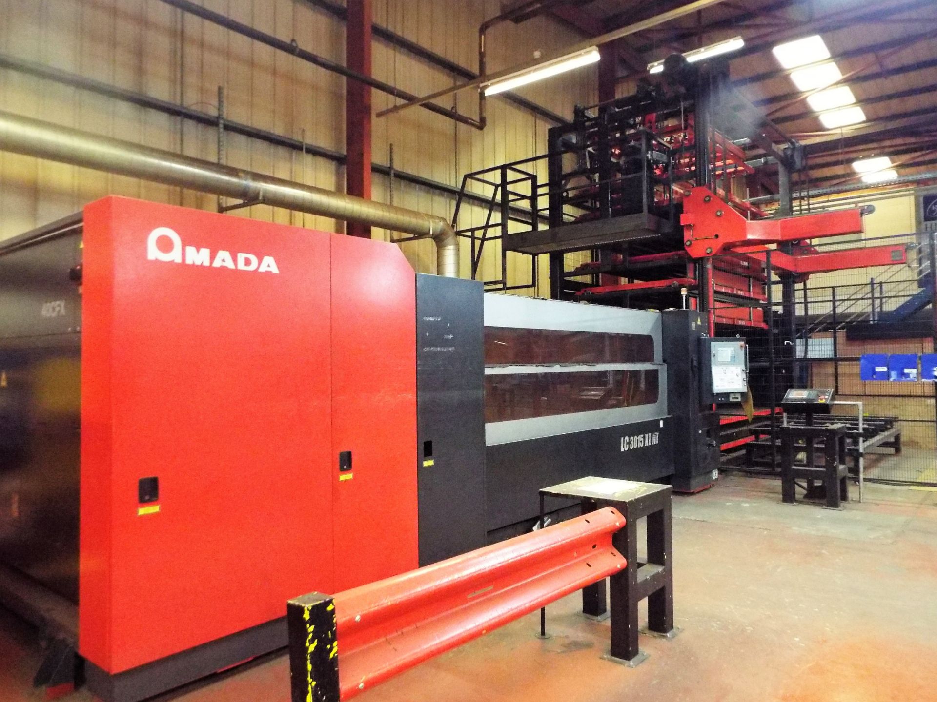 Amada LC3015 X1 NT 4KW Laser Cutting Centre.