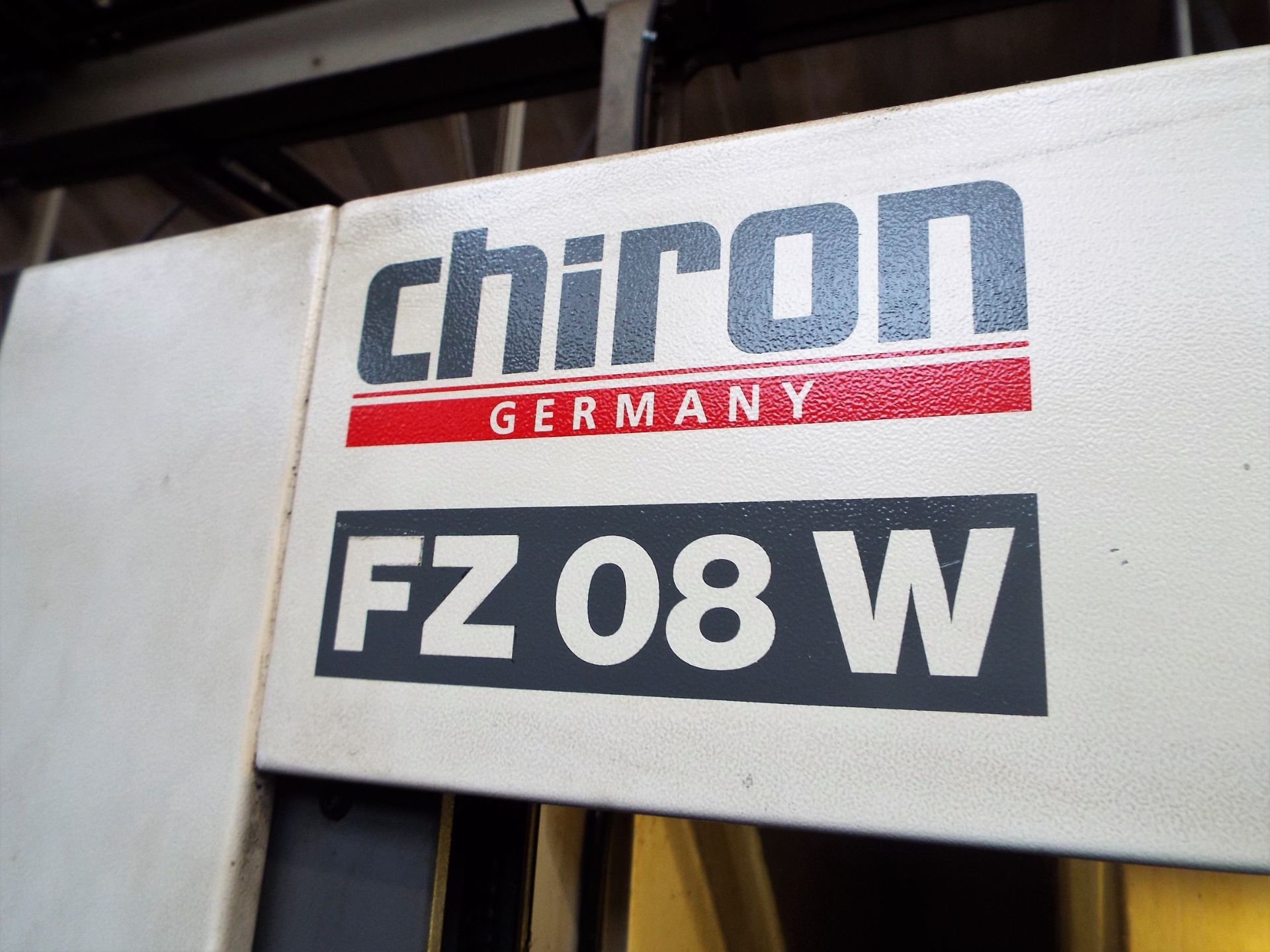 CHIRON FZ08S/W 3 Axis Vertical Machining Centre cw Knoll Swarf Conveyor. - Image 8 of 16