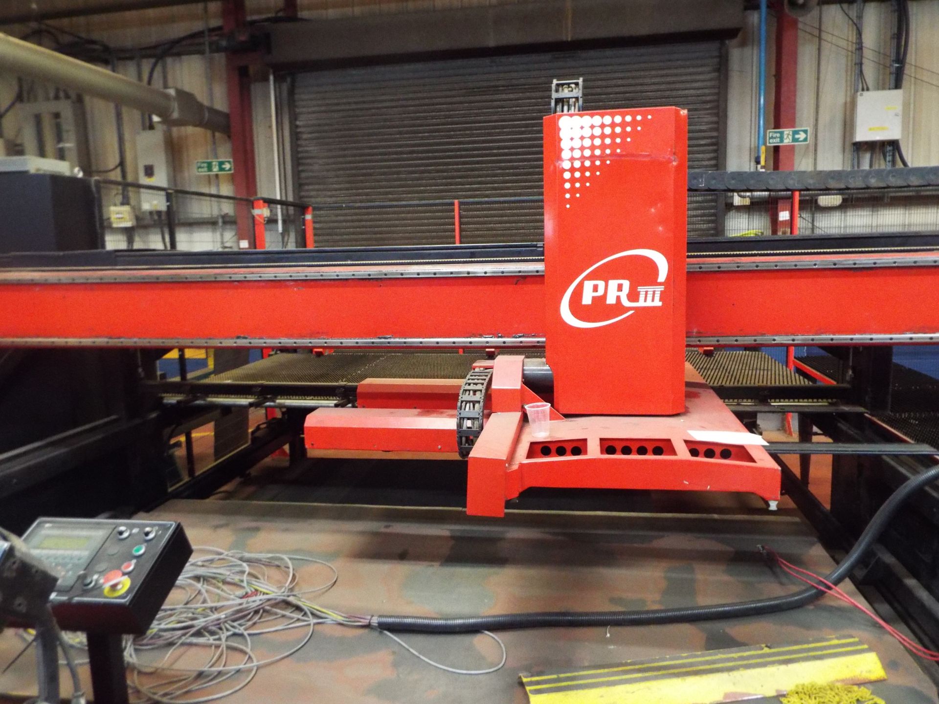 Amada LKi PRIII Sheet Metal Parts Remover Handling Table