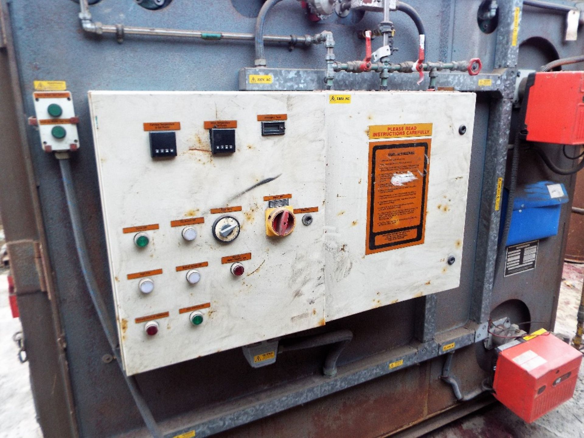 PCP- PTR 88 - Burn Off Oven cw Loading Bogey. - Image 3 of 26