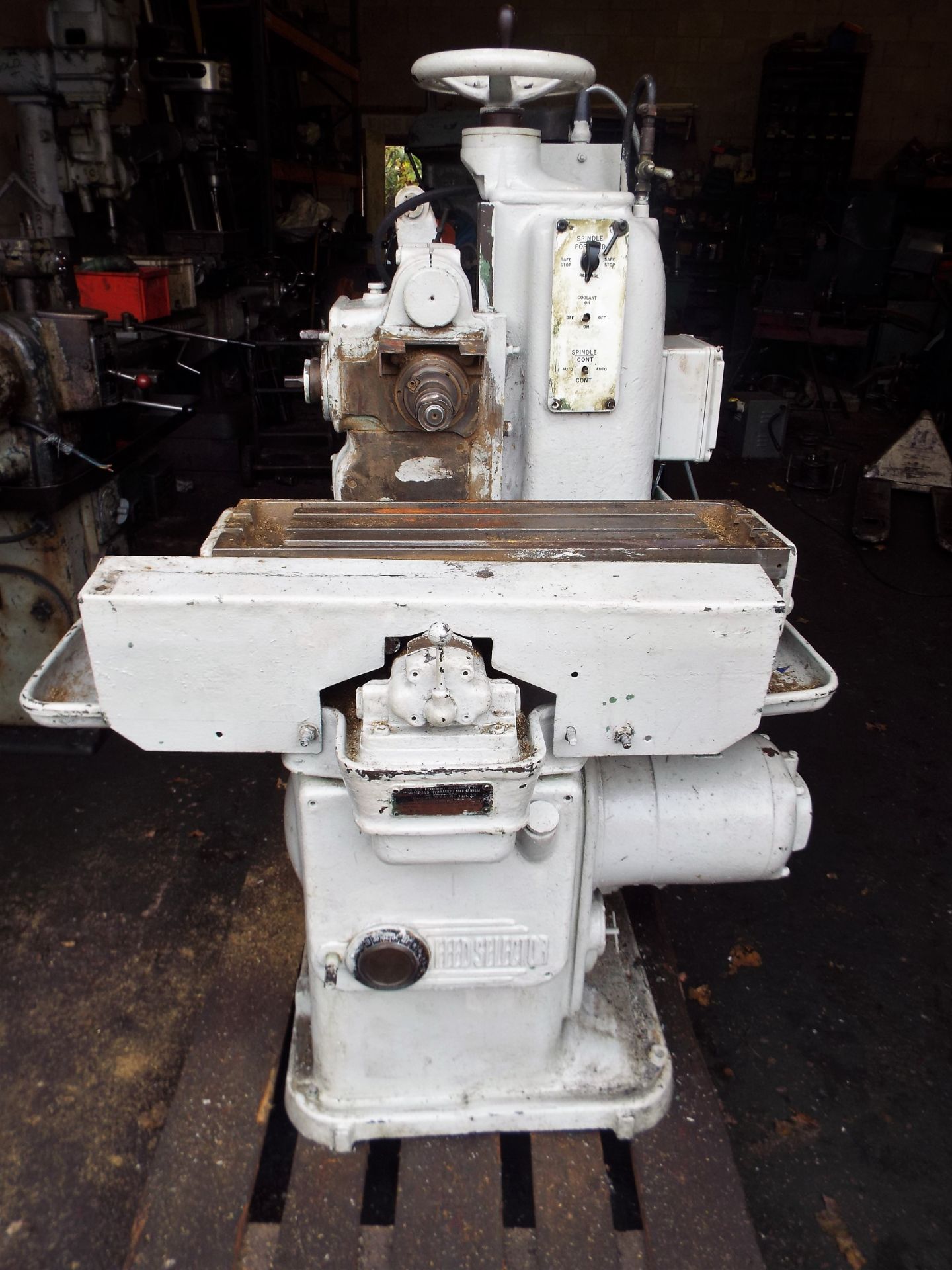 Sunstrand Hydraulic Horizontal Milling Machine cw rapid traverse