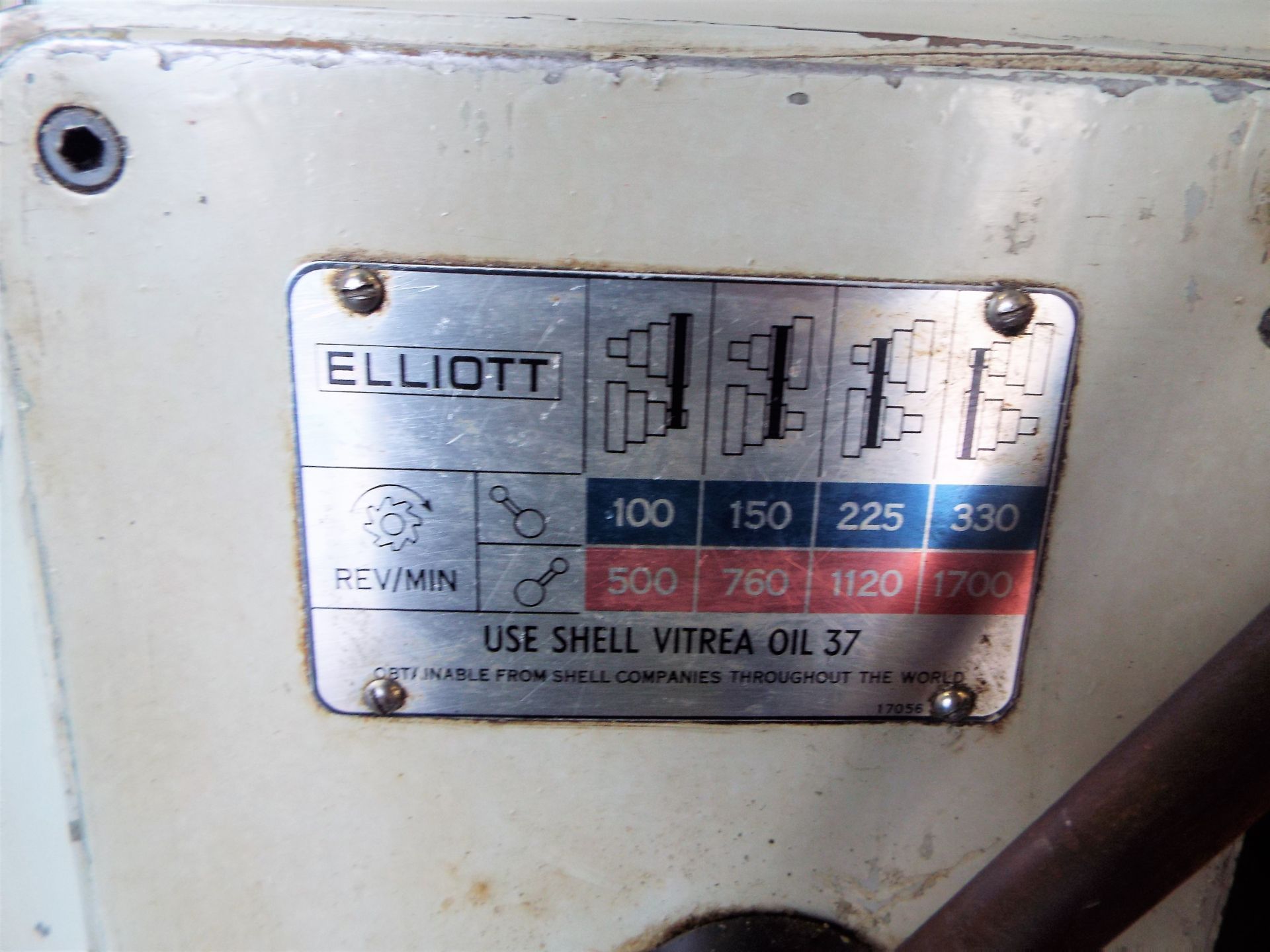 Elliot Universal Milling Machine cw Invertor to 1ph - Image 3 of 14