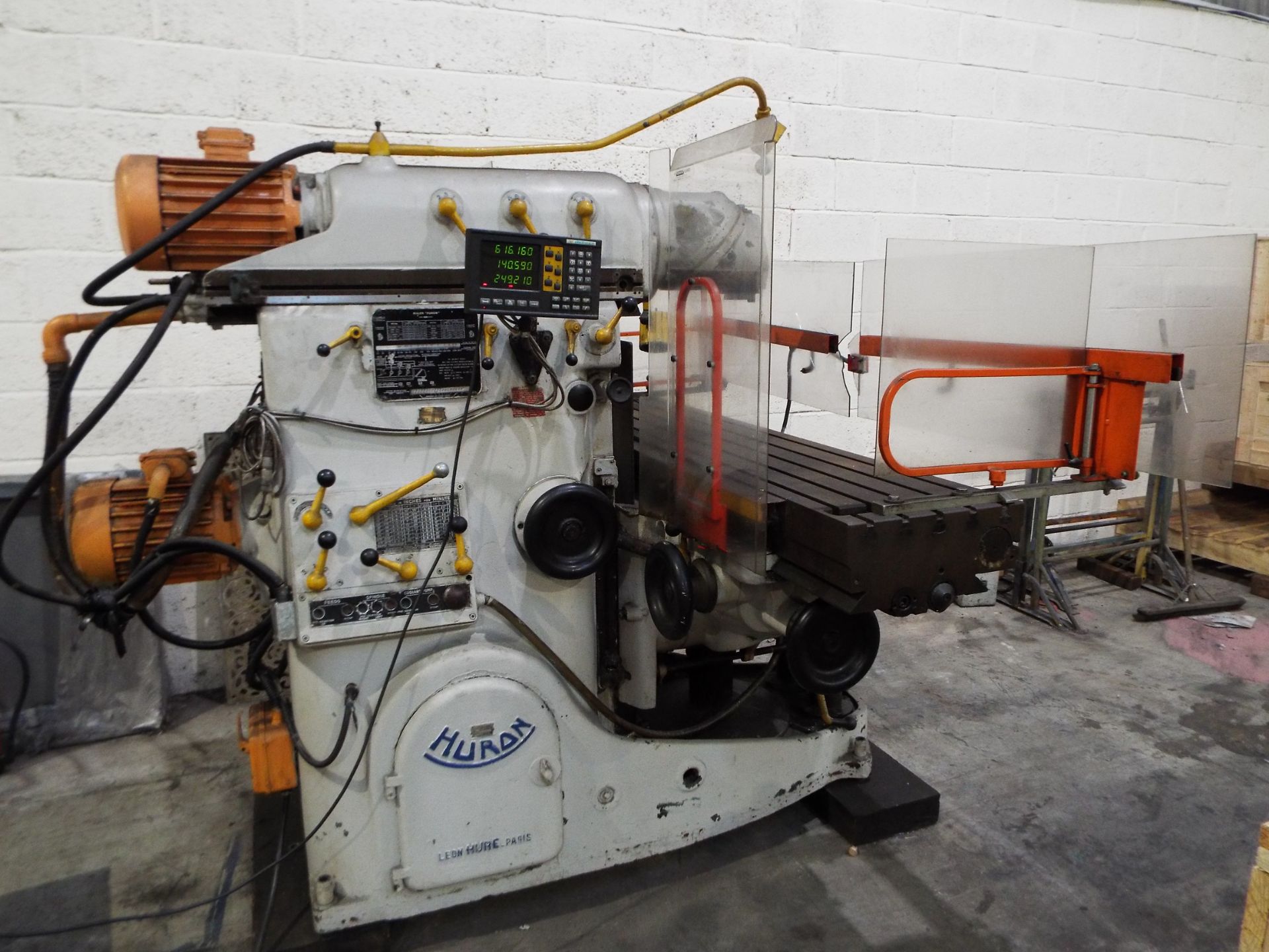 Huron Milling Machine CW 3 Axis DRO. - Image 2 of 14