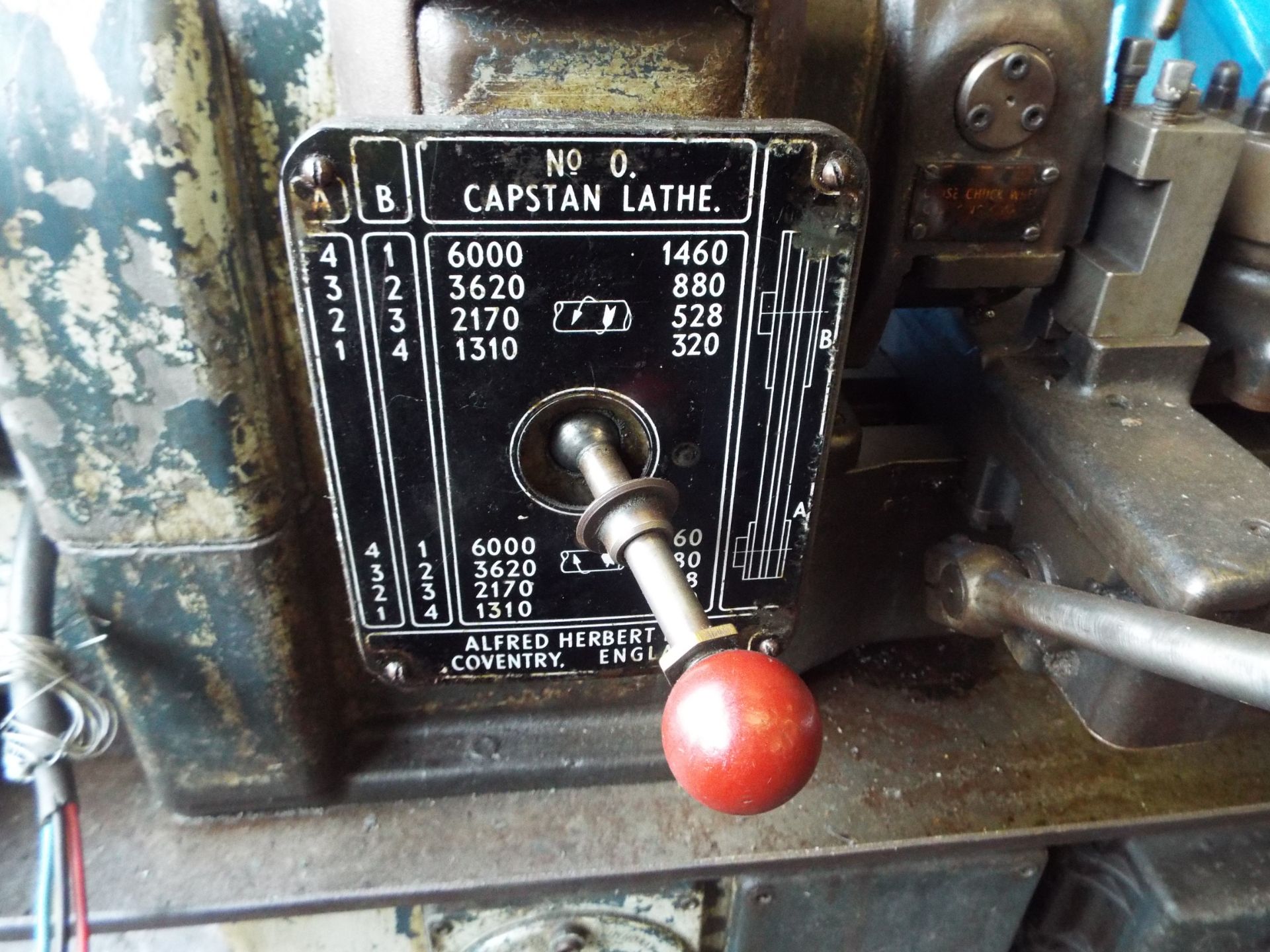 Herbert No 0 Capstan Lathe - Image 3 of 9