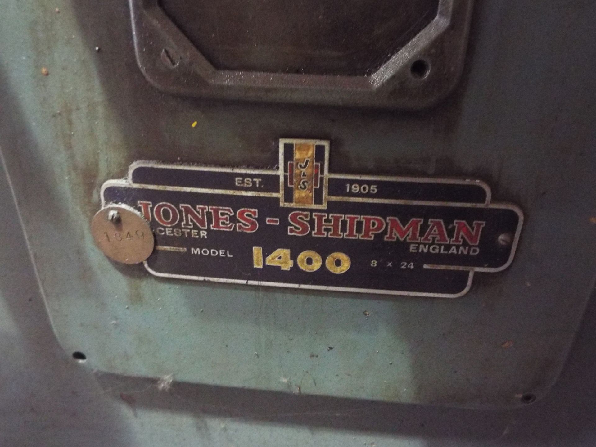Jones & Shipman 1400 Surface Grinder - Image 2 of 5