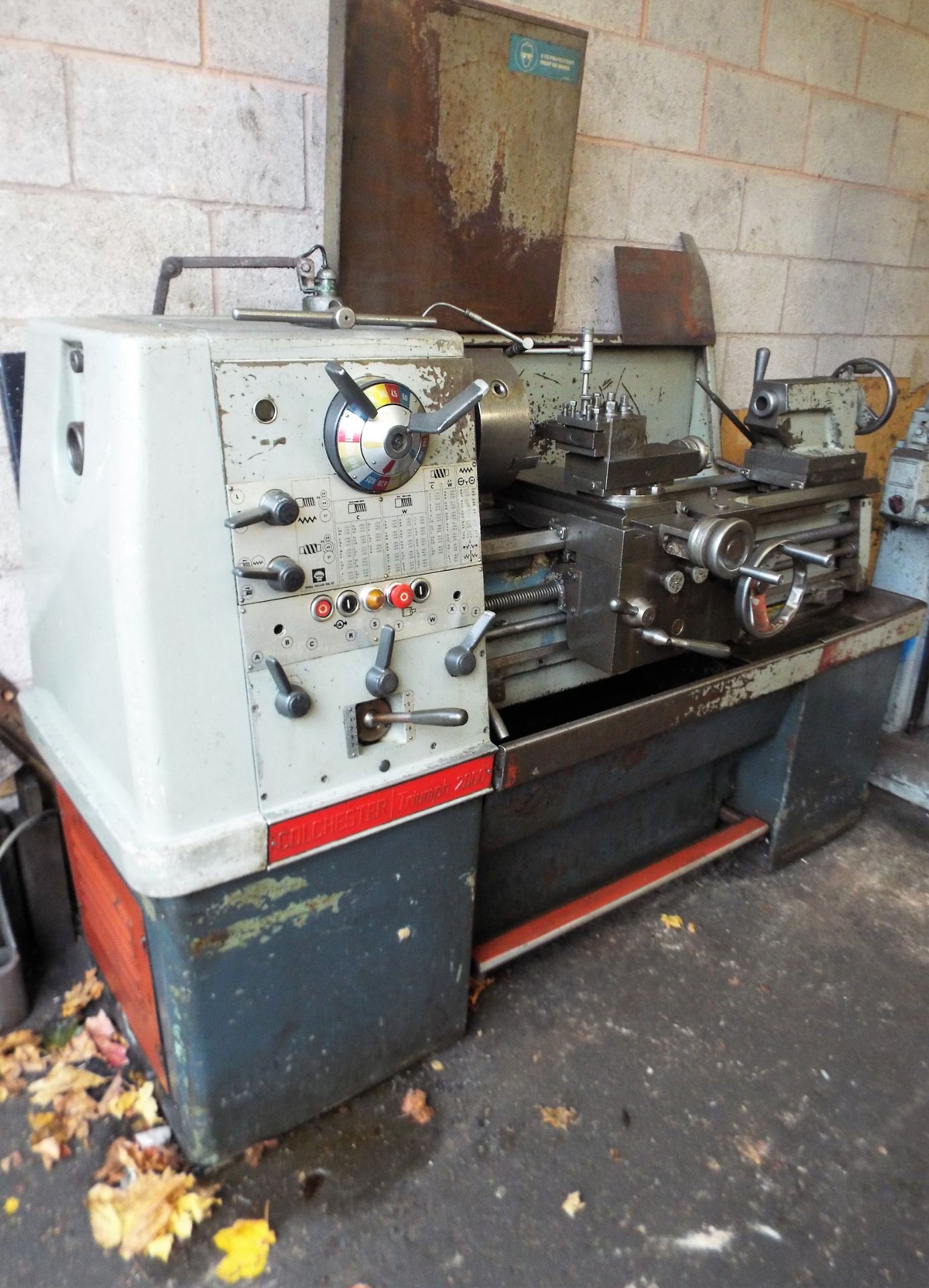 Colchester Triumph 2000 Gap Bed Lathe - Image 2 of 11