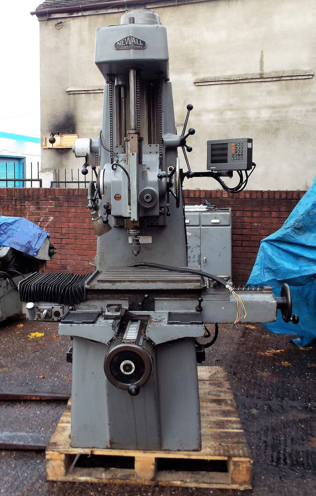 Newall 15/20 Hydraulic Jig Boring Machine cw Cabinet & Tooling