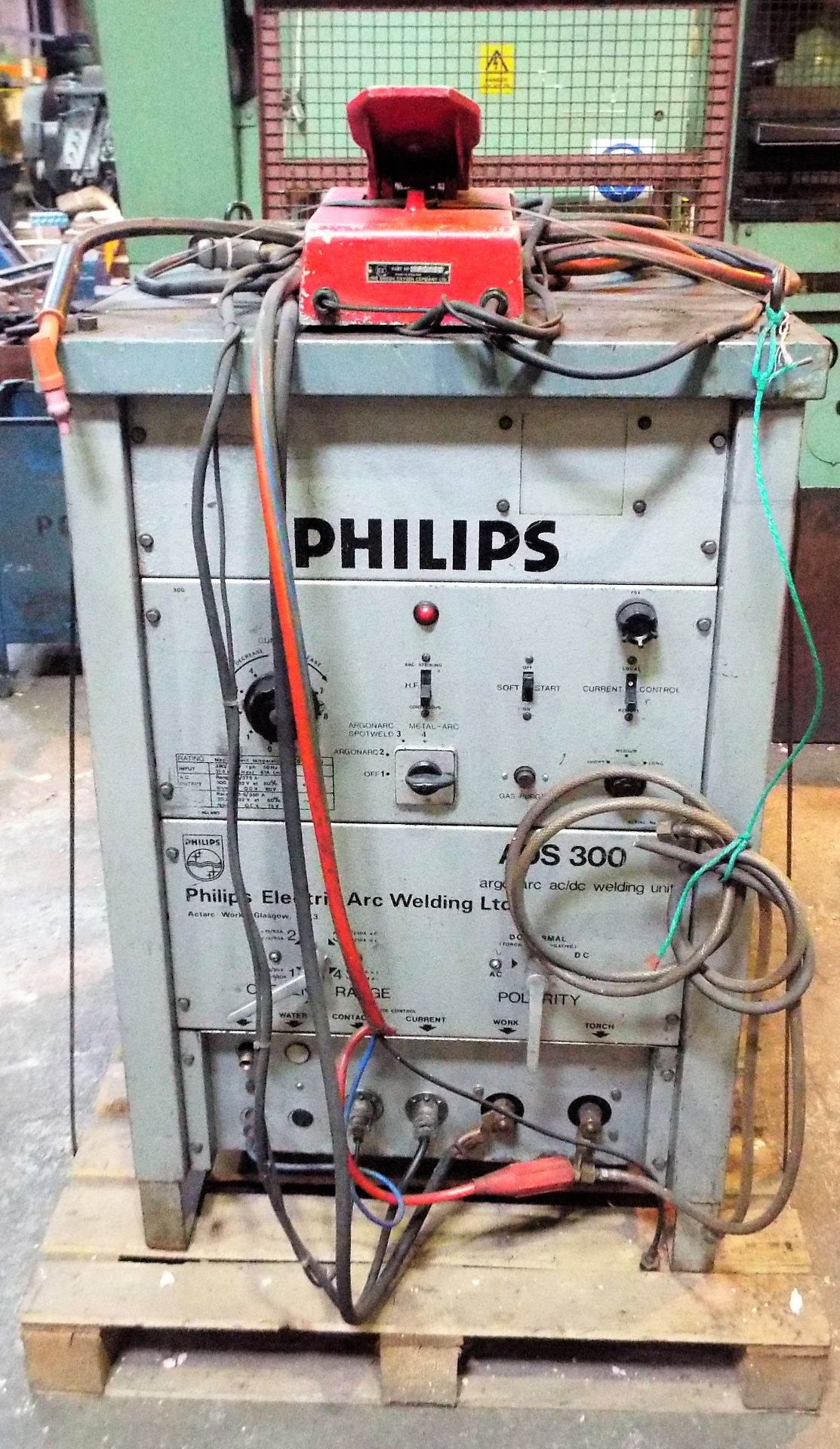 Philips ADS300 Argonarc AC/DC Welding Unit.