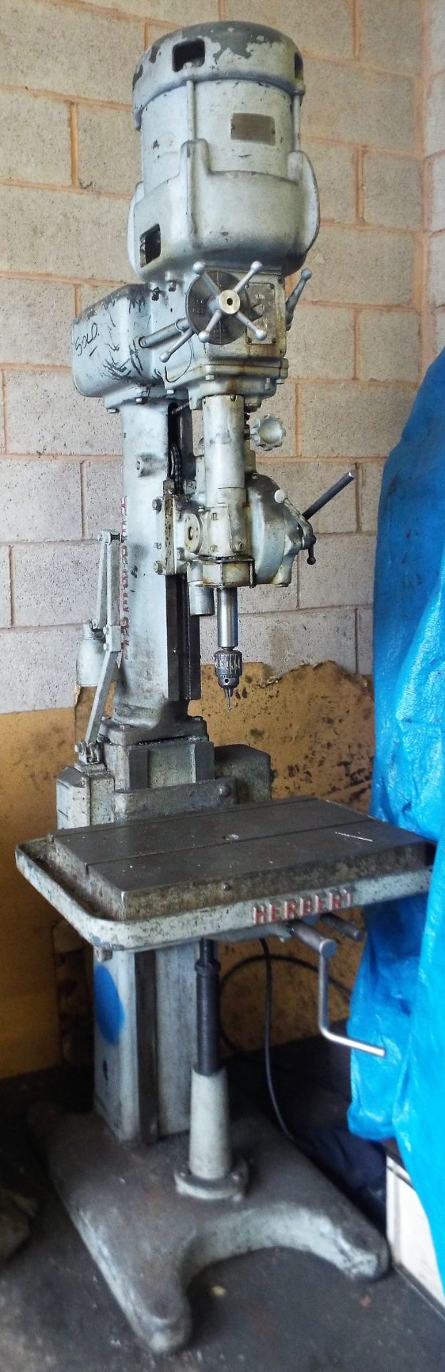 Herbert Single Spindle Drilling Machine